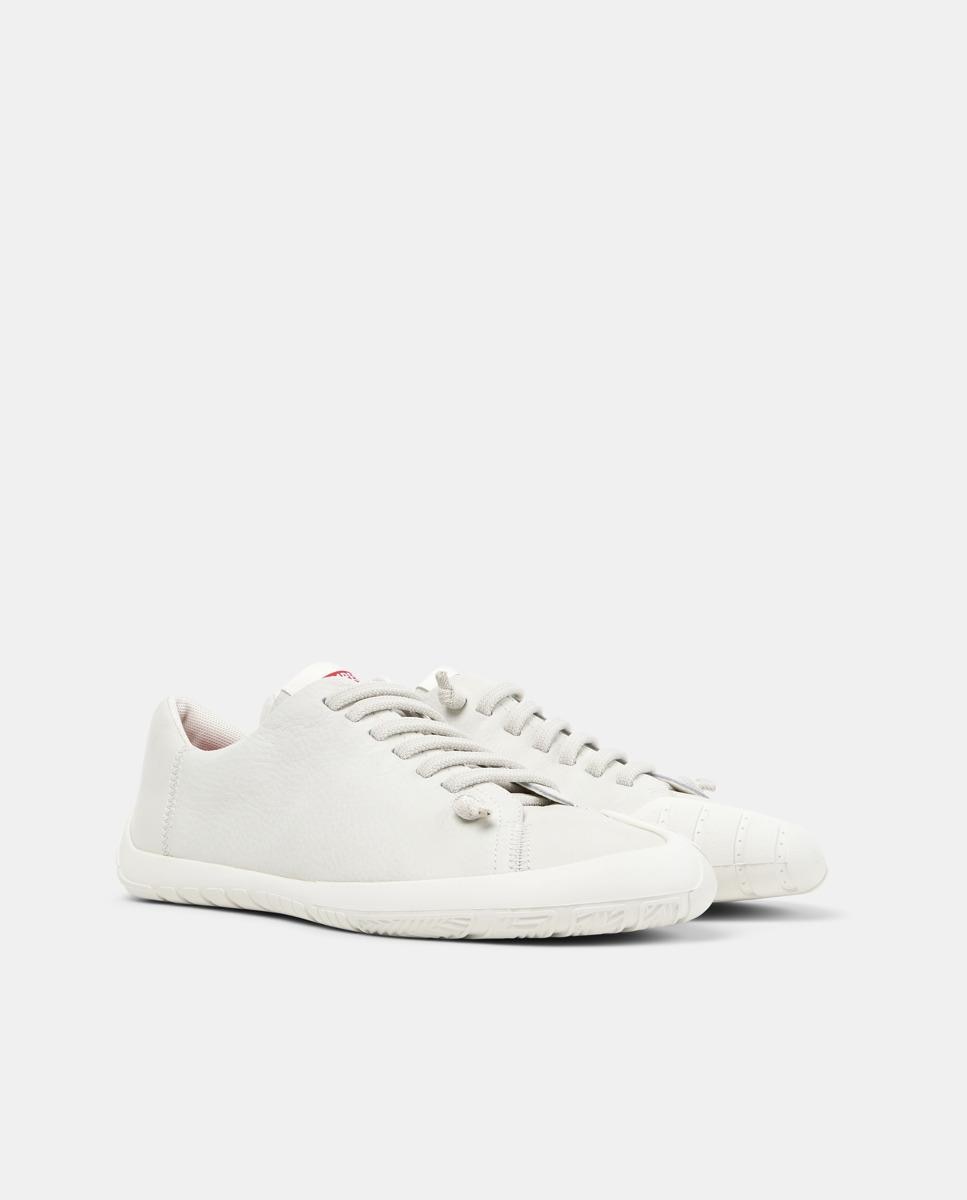 Sapatilhas Básicas de Pele Peu Path+ Branco-5