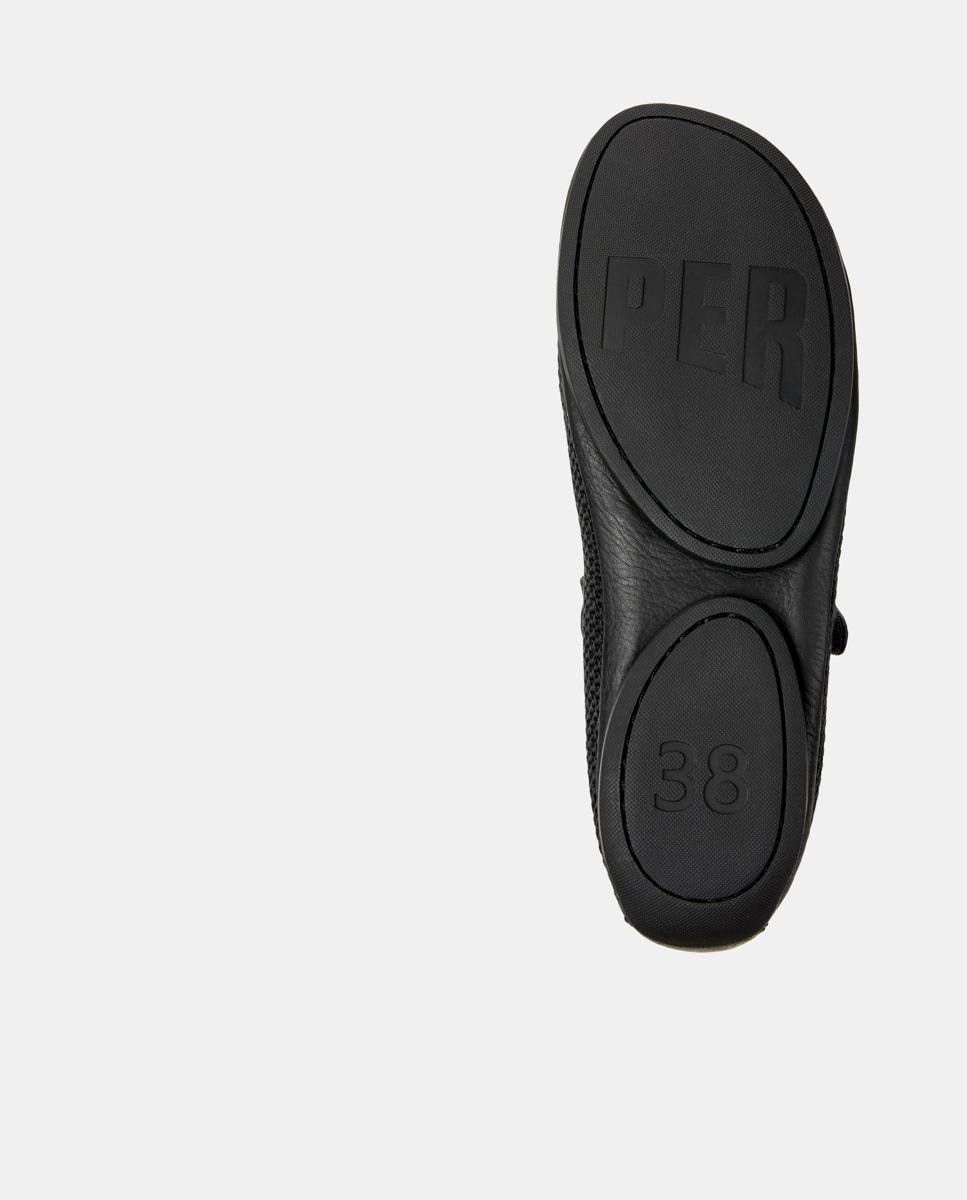 Sabrinas Rasas Right Nina com Fecho de Velcro Preto-4