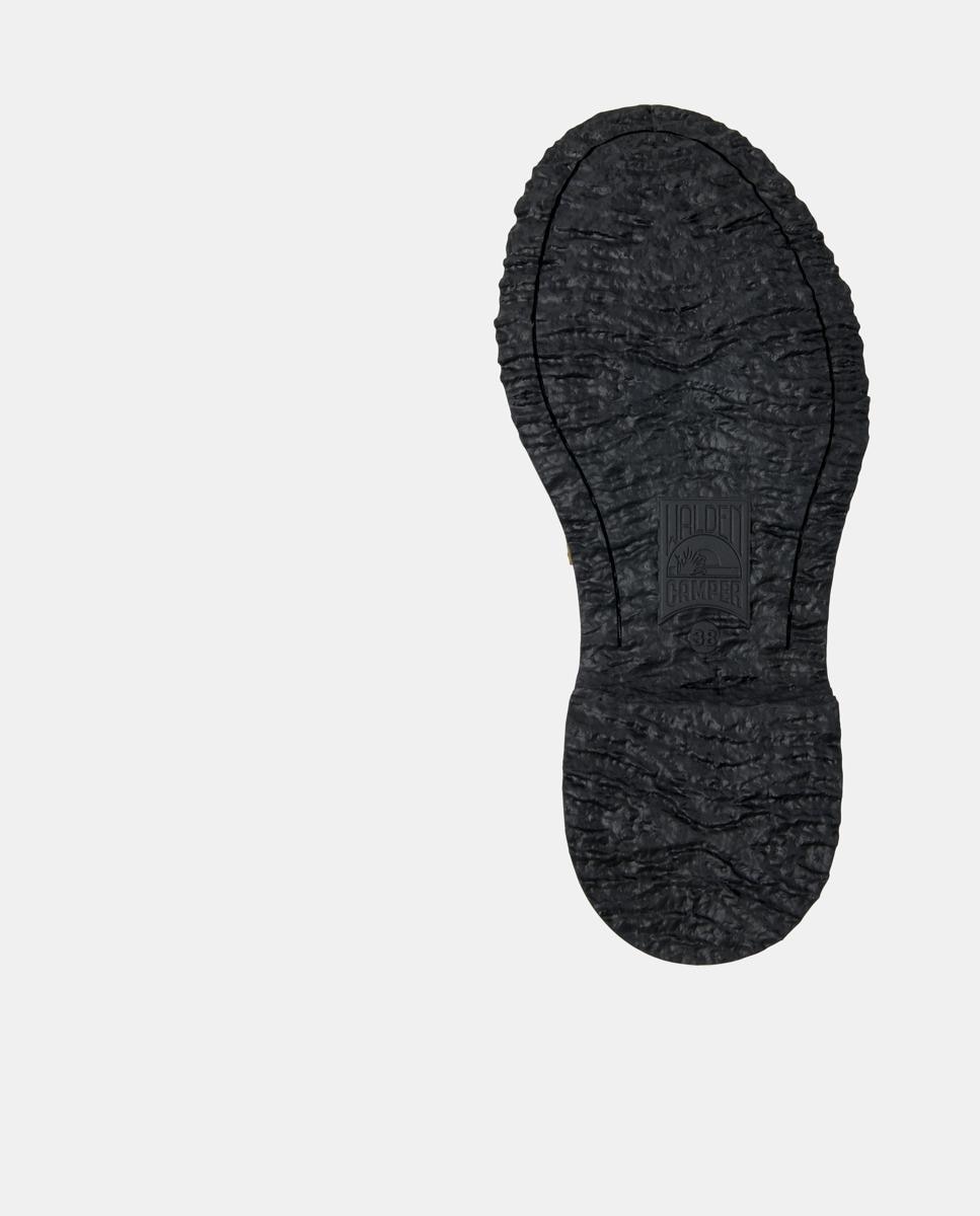 Mocassins de Pele Lisos com Palmilha Amovível Castanho-escuro-4