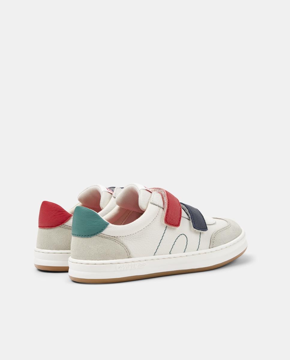 Sapatilhas de Pele Runner Four Branco-3