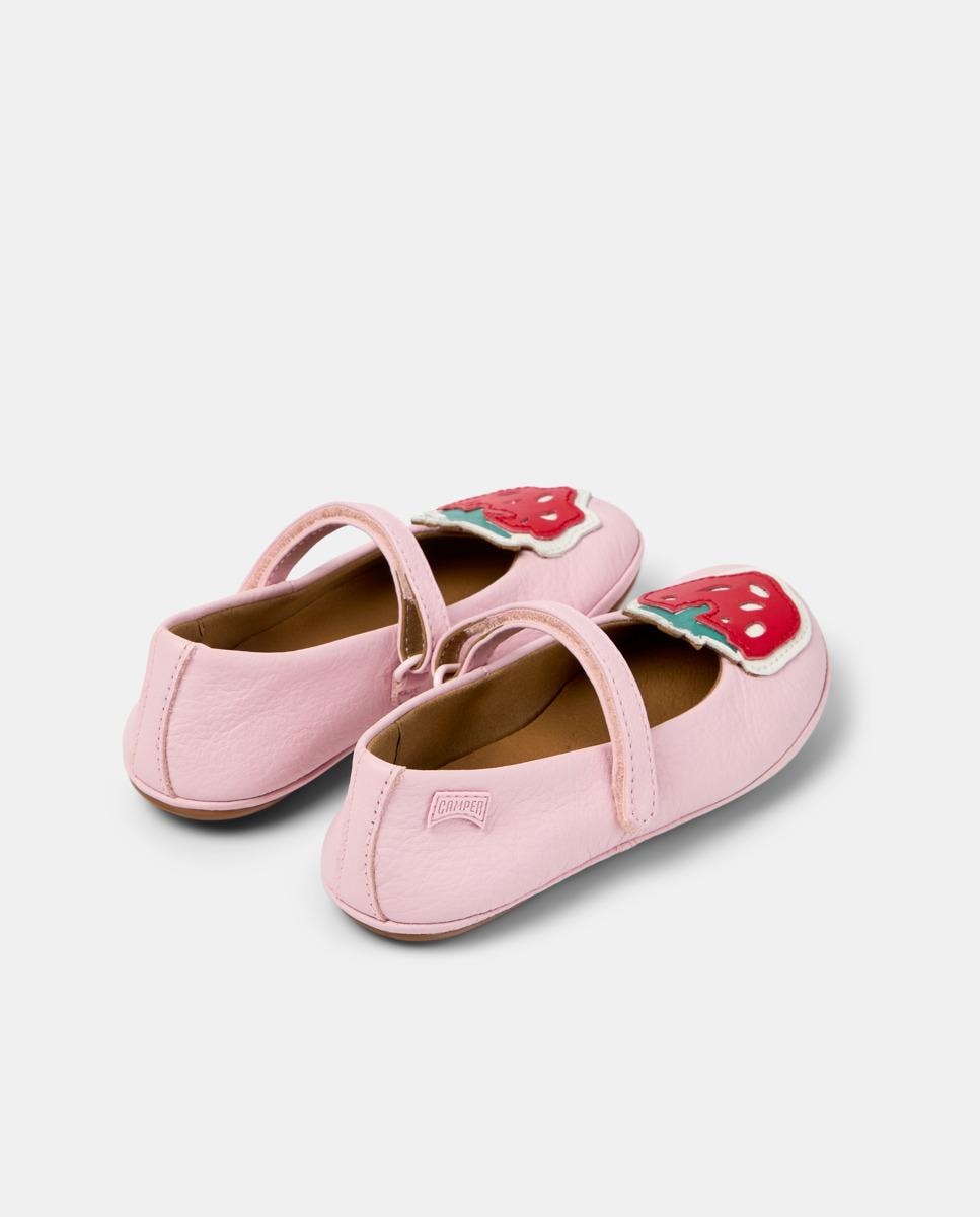 Sabrinas Infantil de Pele Right Kids Twins Rosa-claro-3