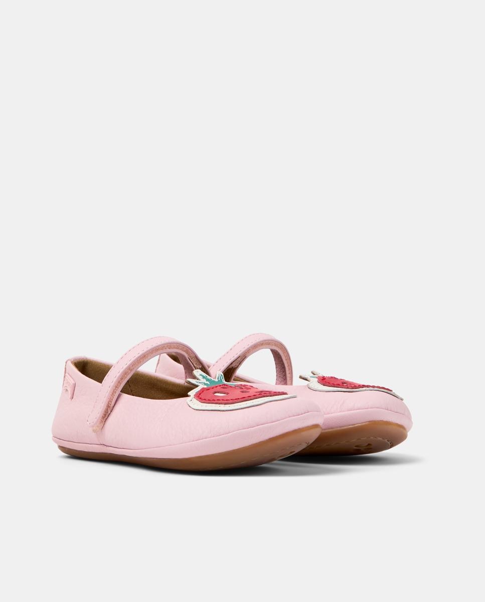 Sabrinas Infantil de Pele Right Kids Twins Rosa-claro-5