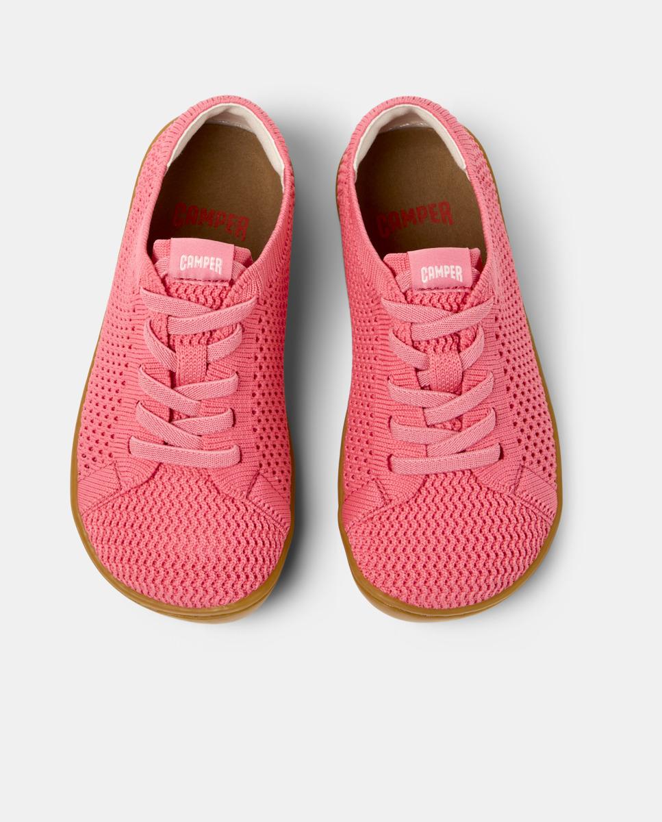 Sapatilhas Desportivas Peu Cami com Atacadores Rosa-2