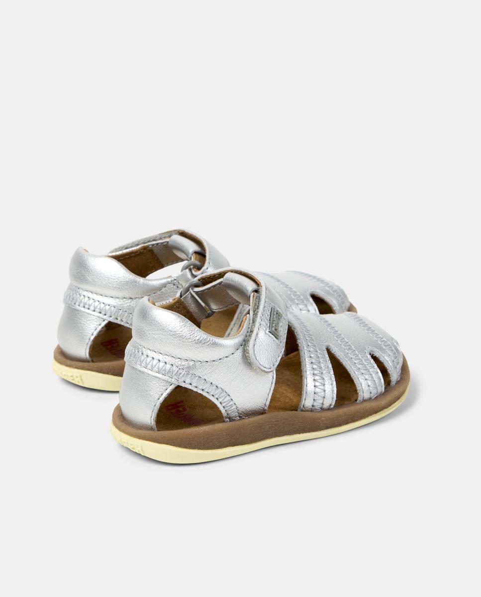 Sandálias Fechadas Infantil Bicho Ajustáveis com Plataforma Ergonómica Cinzento-3