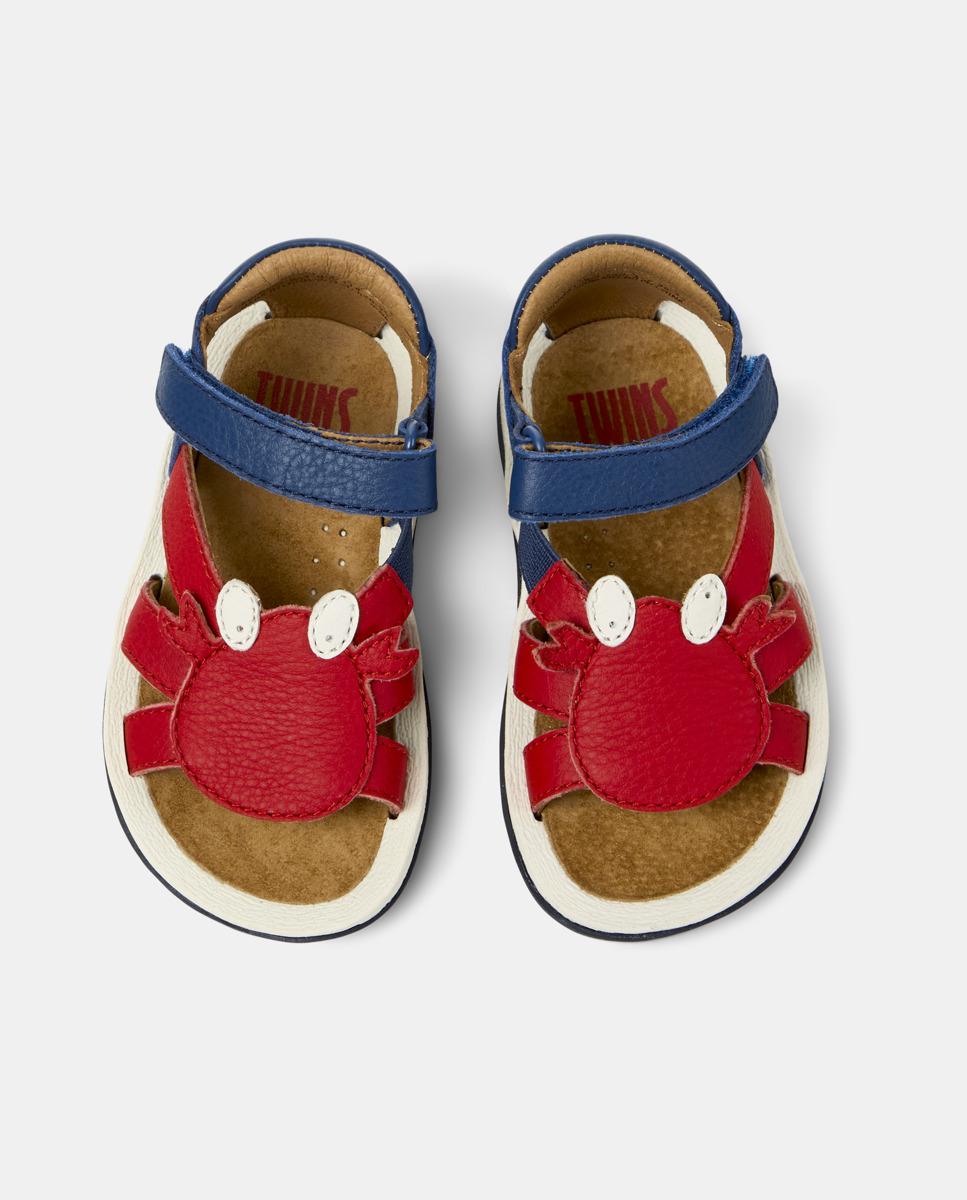 Sandálias Abertas Bicho Fw Twins com Detalhes Assimétricos Multicolor-2