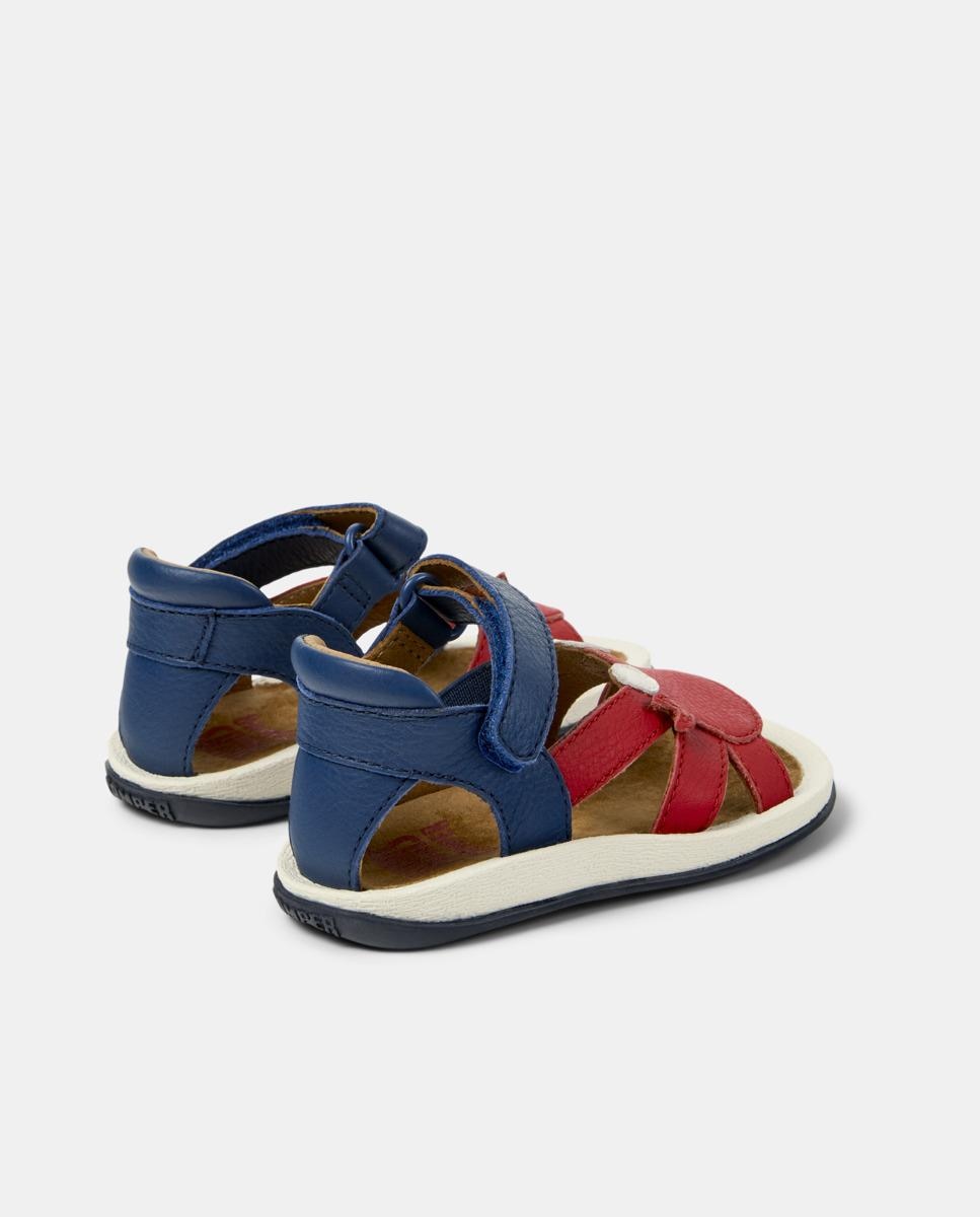 Sandálias Abertas Bicho Fw Twins com Detalhes Assimétricos Multicolor-3