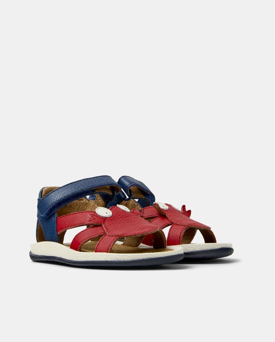 Sandálias Abertas Bicho Fw Twins com Detalhes Assimétricos Multicolor-5