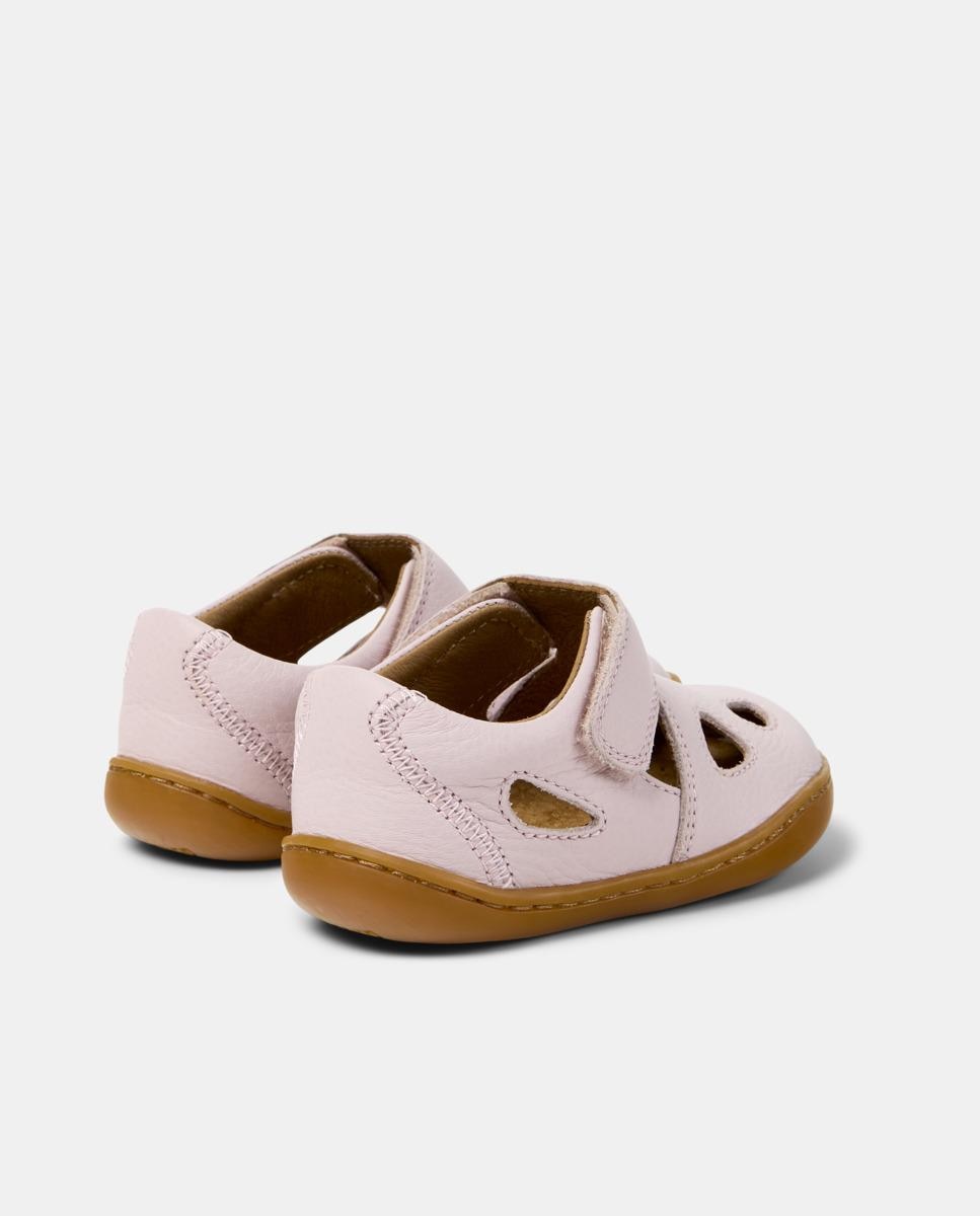 Bailarinas Peu Cami com Velcro Rosa-3