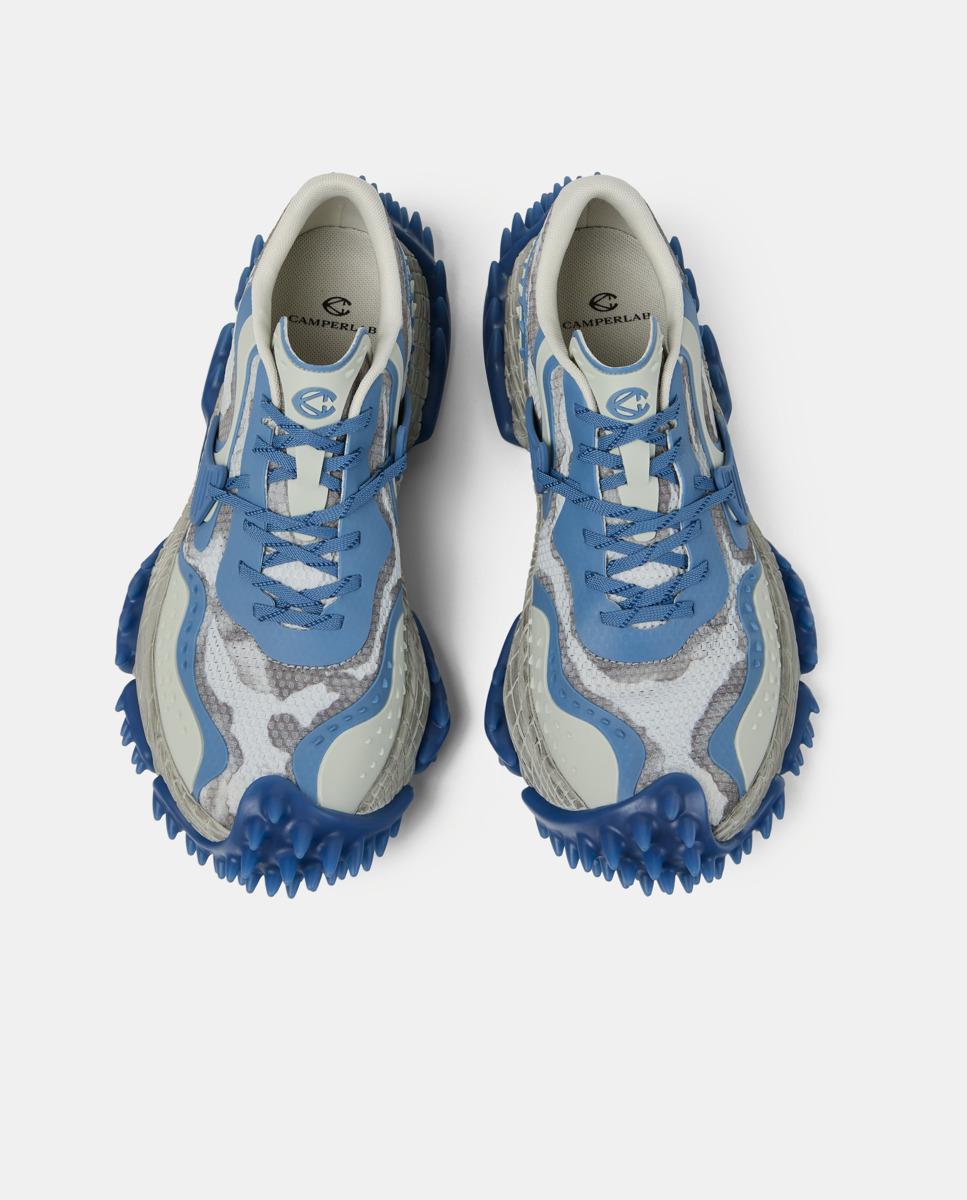 Sapatilhas Desportivas com Atacadores Tornado Azul/Cinzento-2