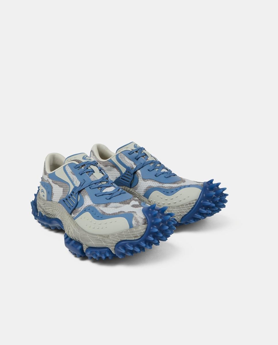 Sapatilhas Desportivas com Atacadores Tornado Azul/Cinzento-4