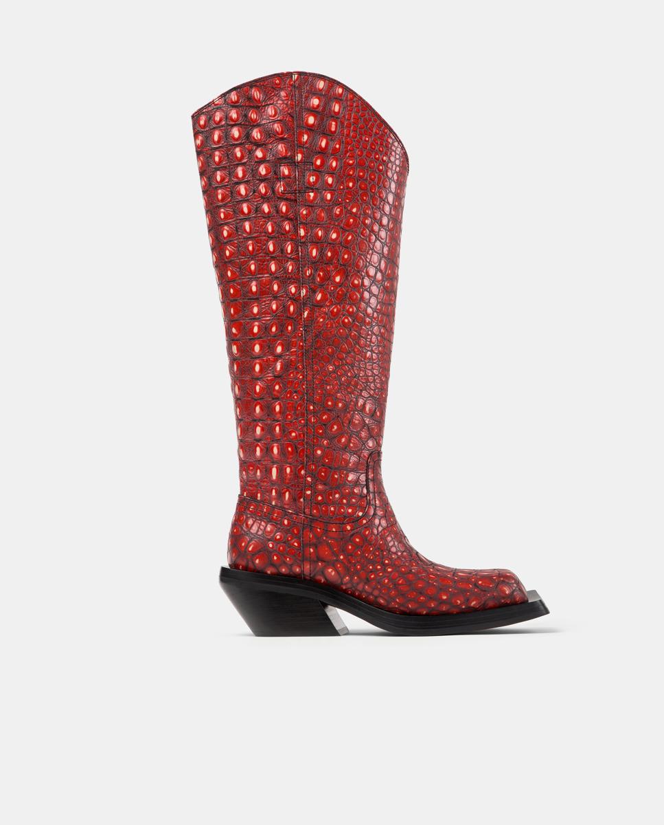 Imagem 0 de Botas Cowboy de Pele Quetal