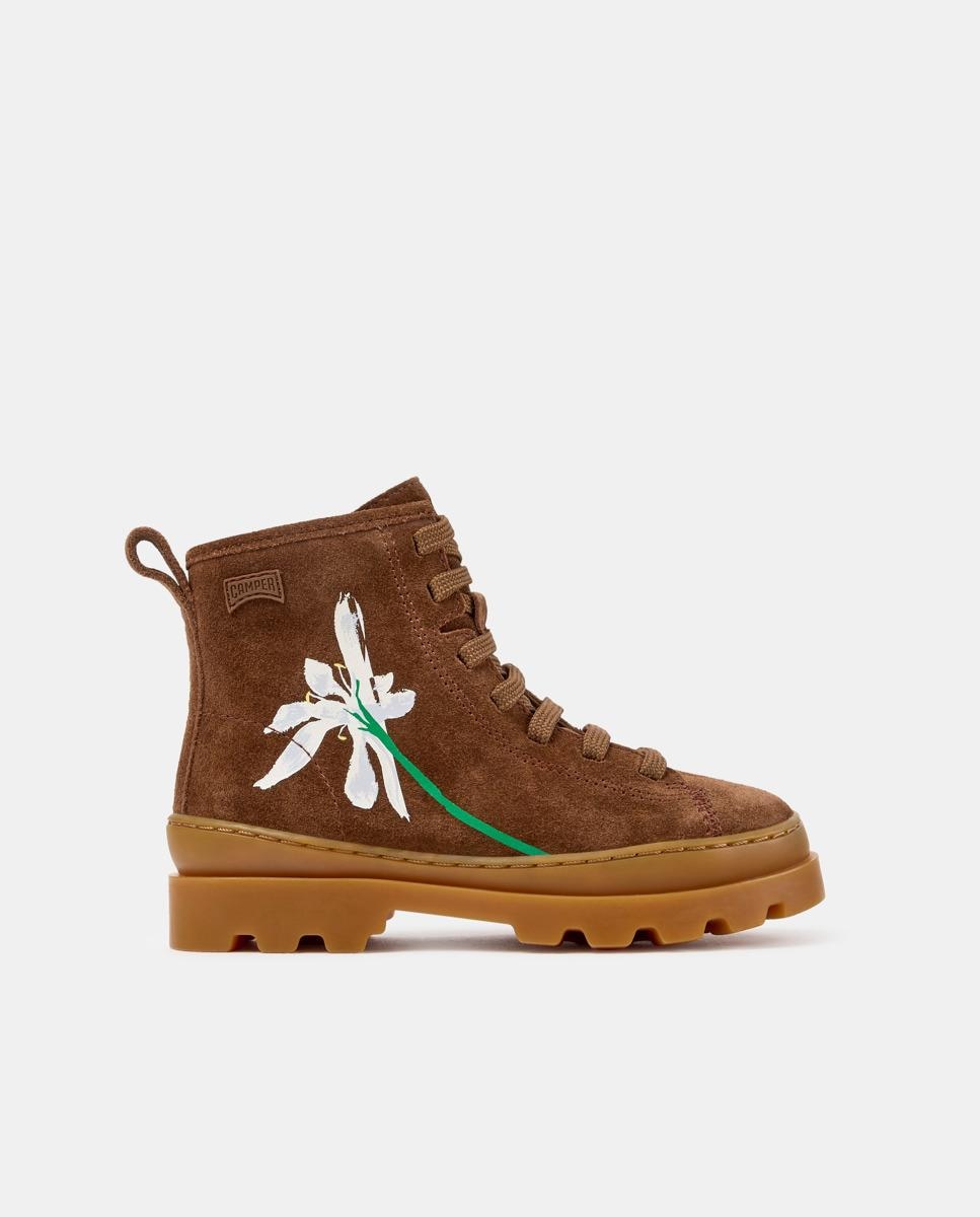 Imagem 0 de Botins Infantil Brutus Twins de Pele