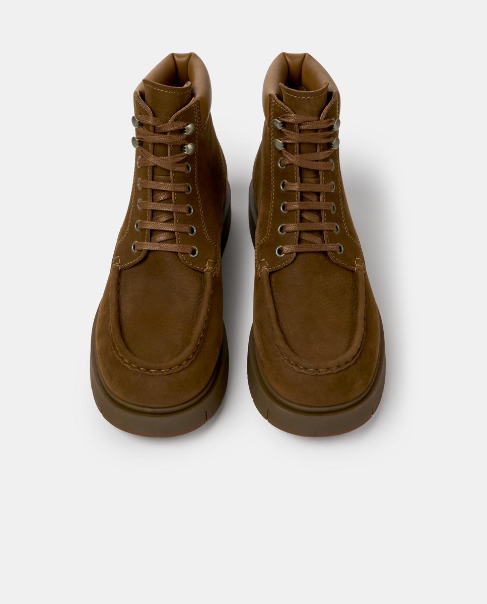 Botas de Atacadores Alaro Castanho-claro-3