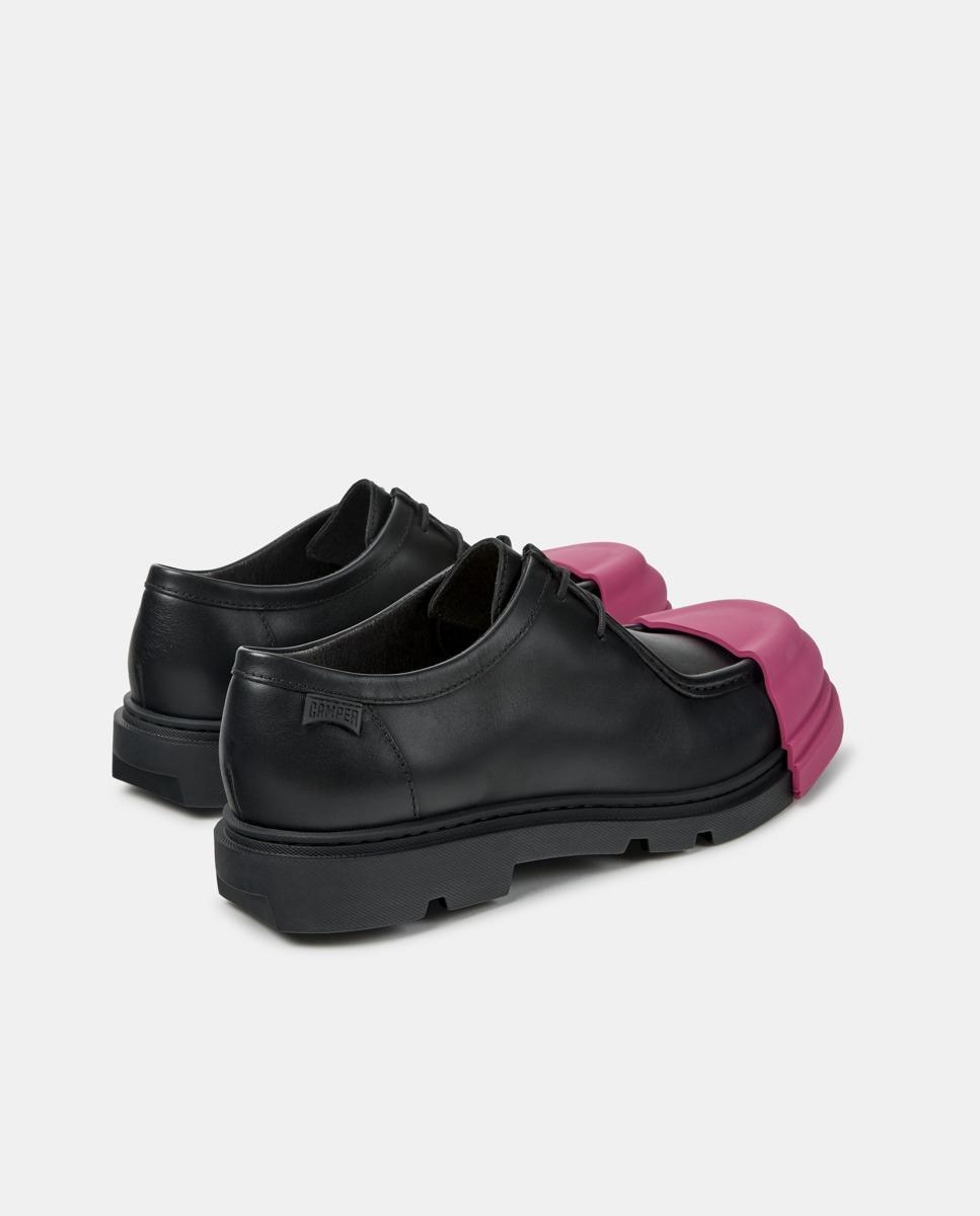 Bluchers de Pele Junction Rosa-3