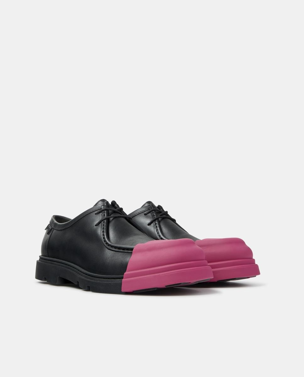Bluchers de Pele Junction Rosa-5