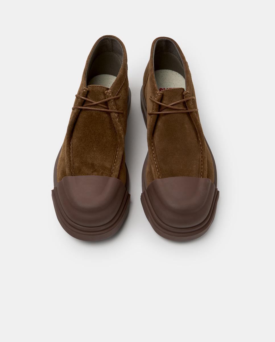 Botins Junction com Atacadores Castanho-2