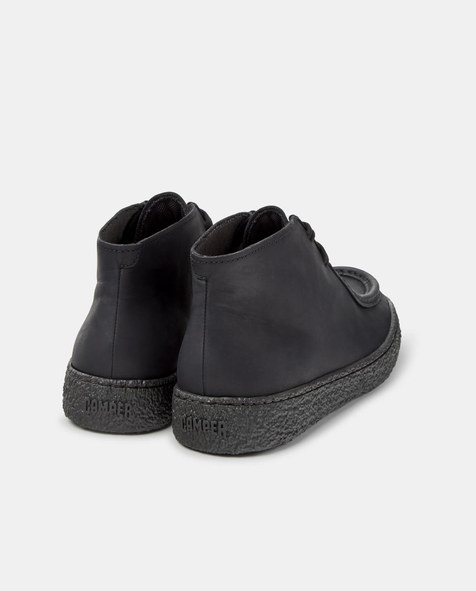 Botins de Pele Peu Terreno Preto-4