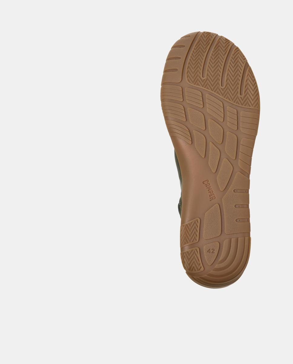 Botins de Atacadores Peu Path+ de Pele Verde-4