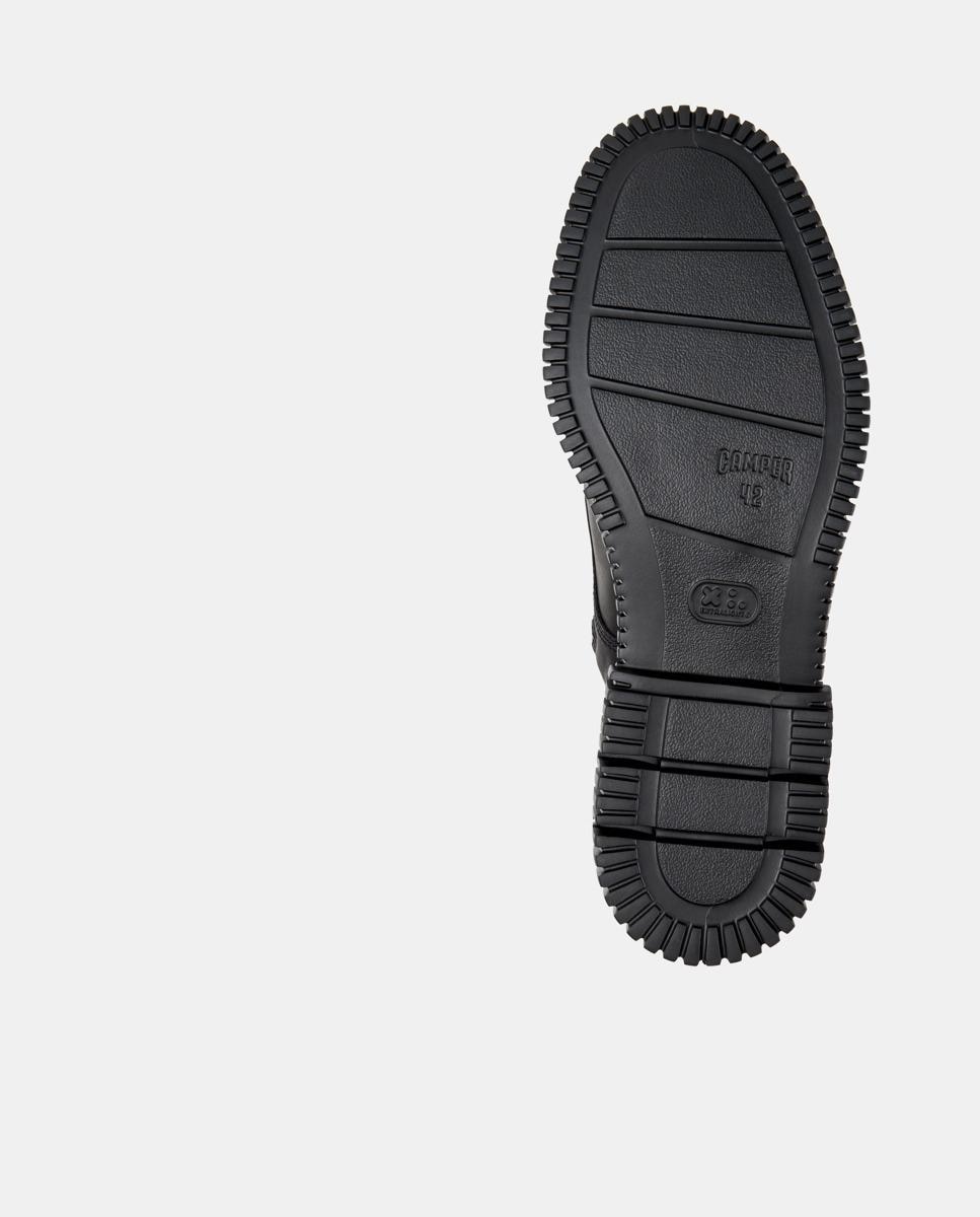 Botins de Pele Pix Preto-4