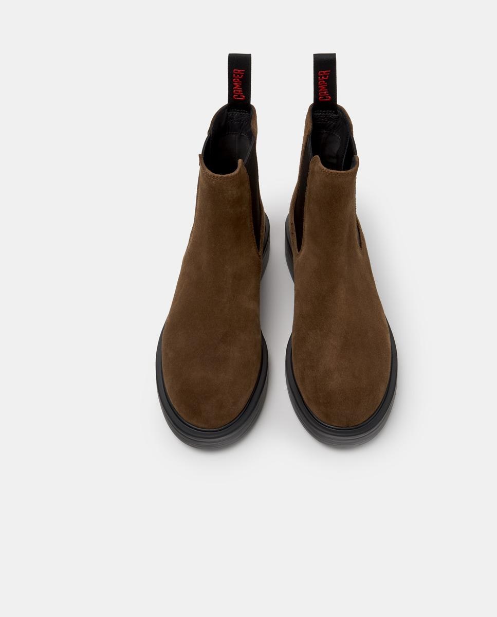 Botins Dean com Sola Ultraligeira Castanho-2