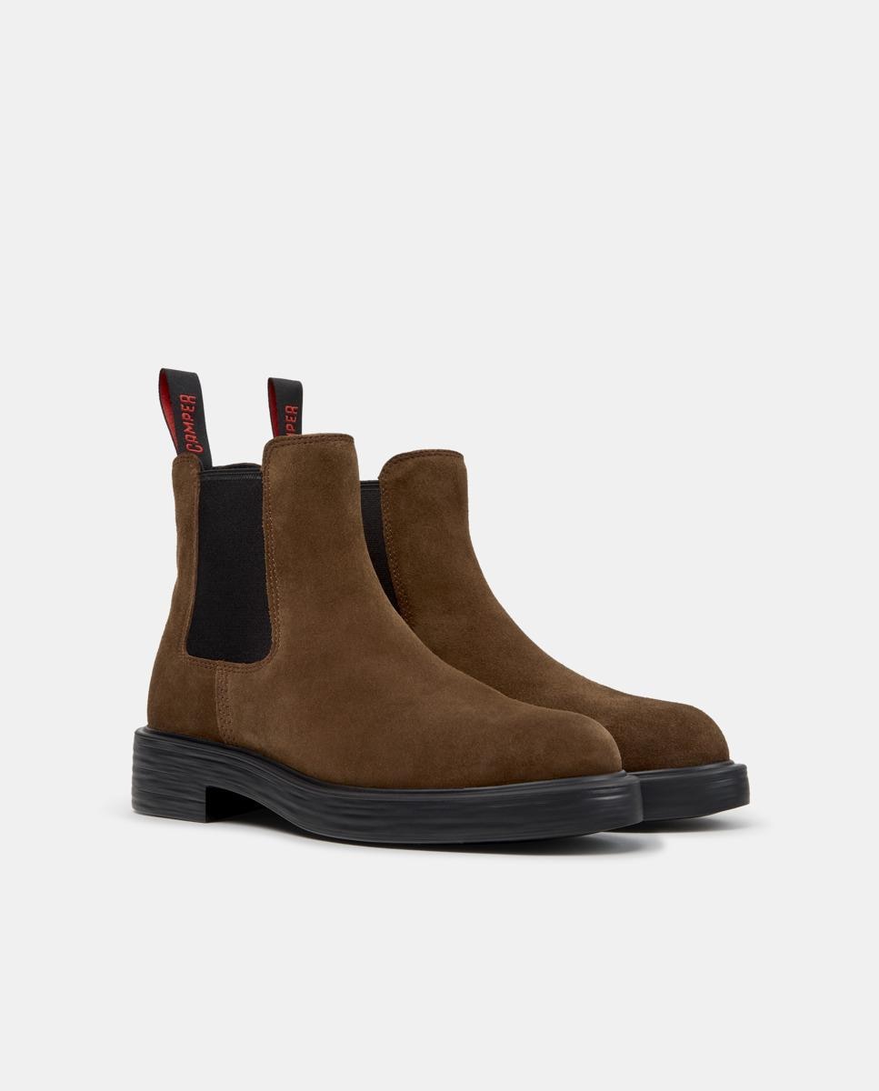 Botins Dean com Sola Ultraligeira Castanho-5