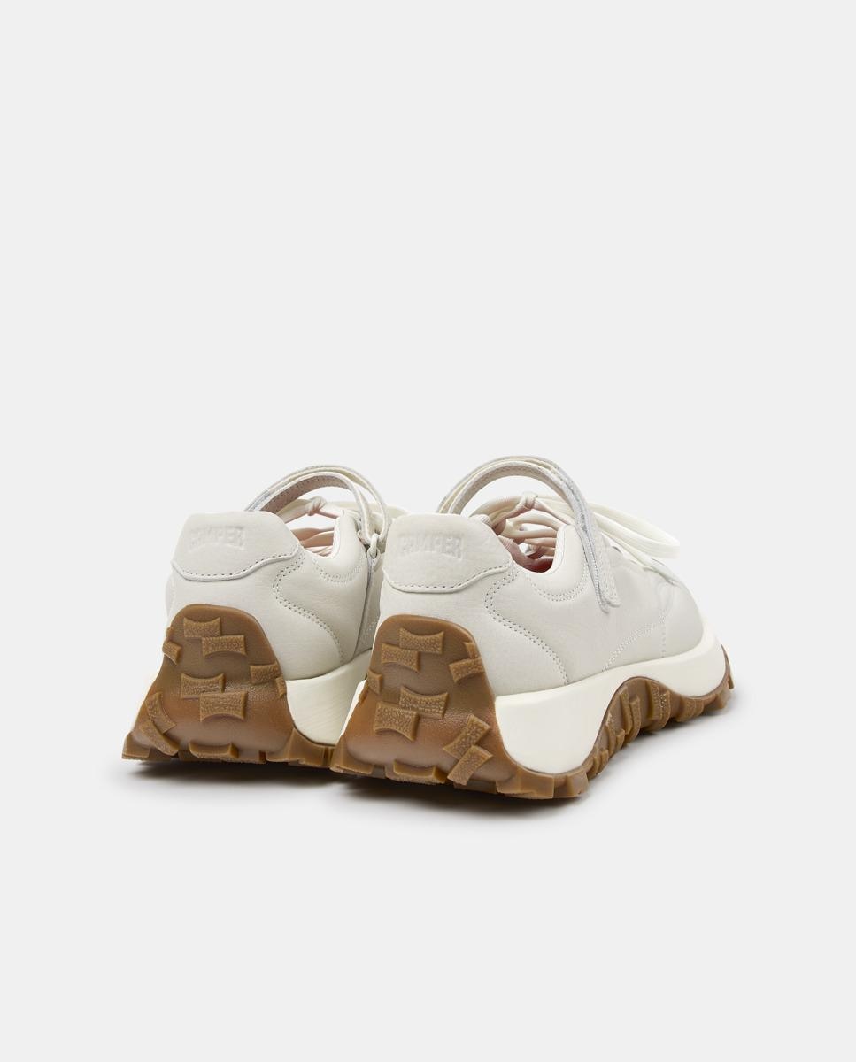 Sapatilhas Desportivas Drift Trail de Pele Branco-3