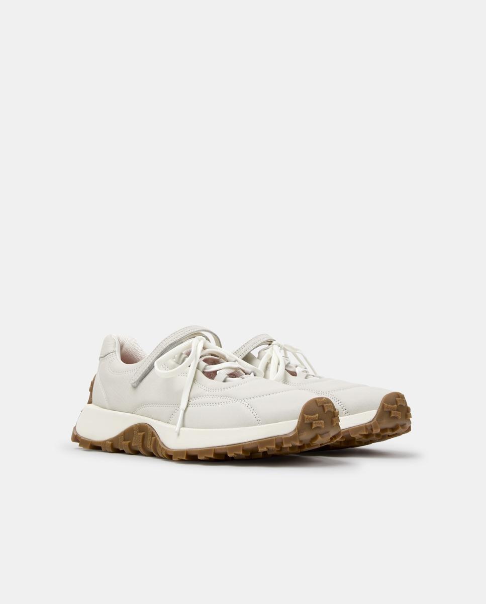 Sapatilhas Desportivas Drift Trail de Pele Branco-5