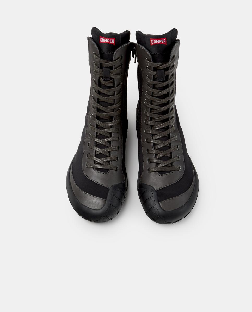 Botins Peu Path+ de Cordões Preto-2