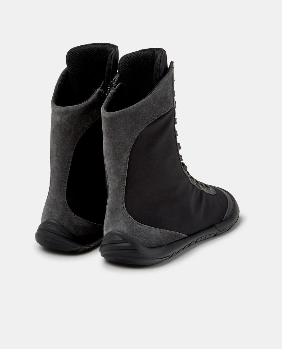 Botins Peu Path+ de Cordões Preto-3