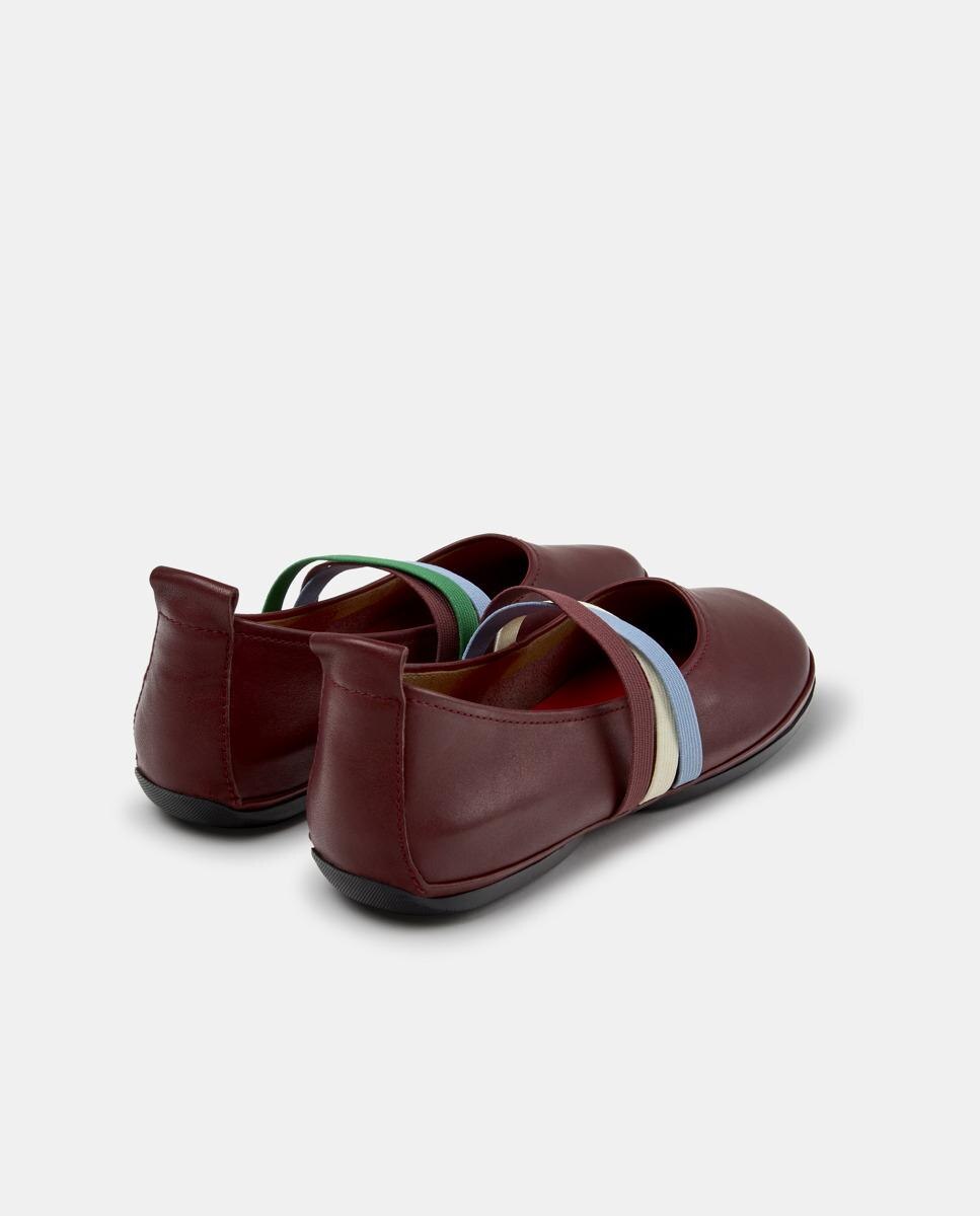 Sabrinas Rasas de Pele Right Nina Twins Bordeaux-4