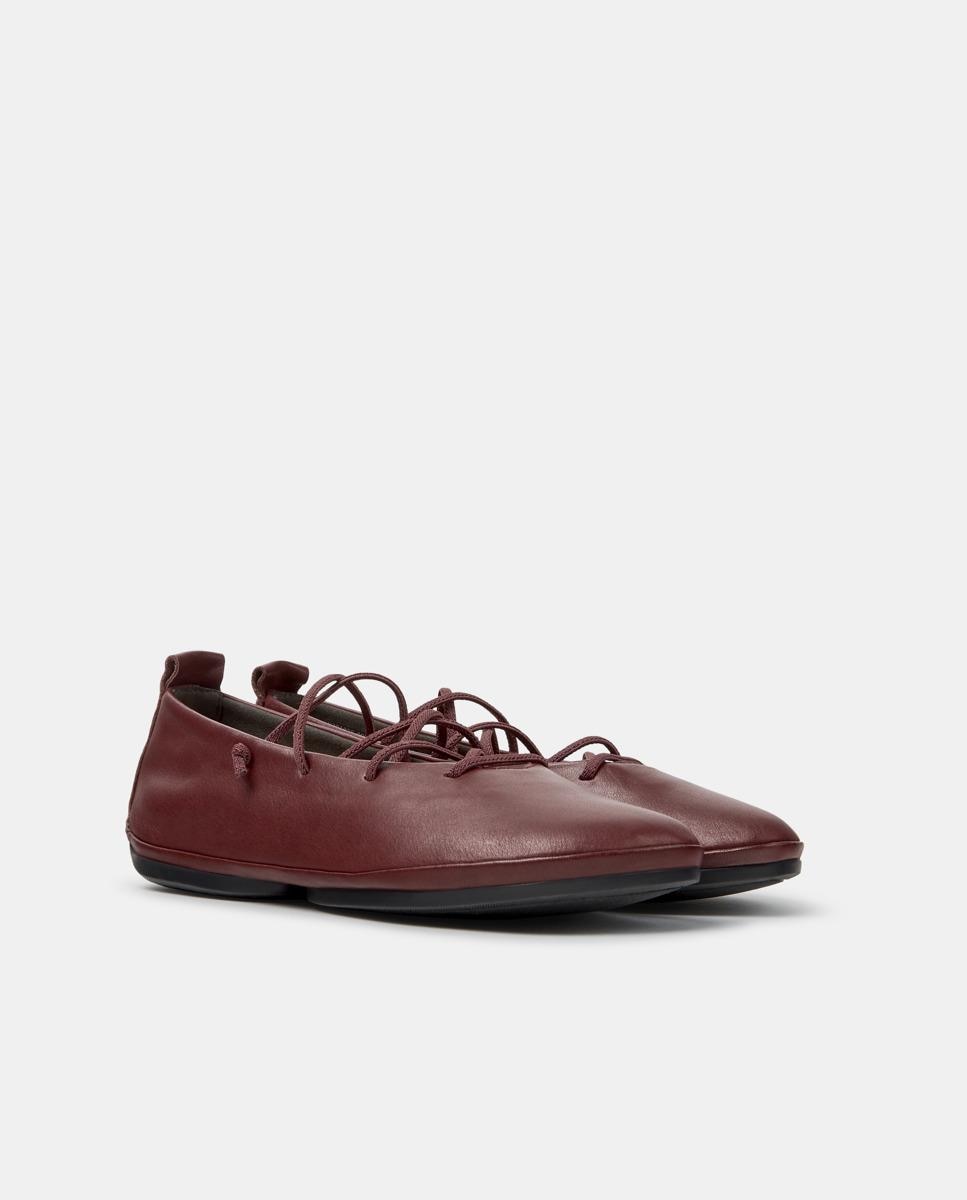 Sabrinas Rasas Right Nina com Tiras Bordeaux-5