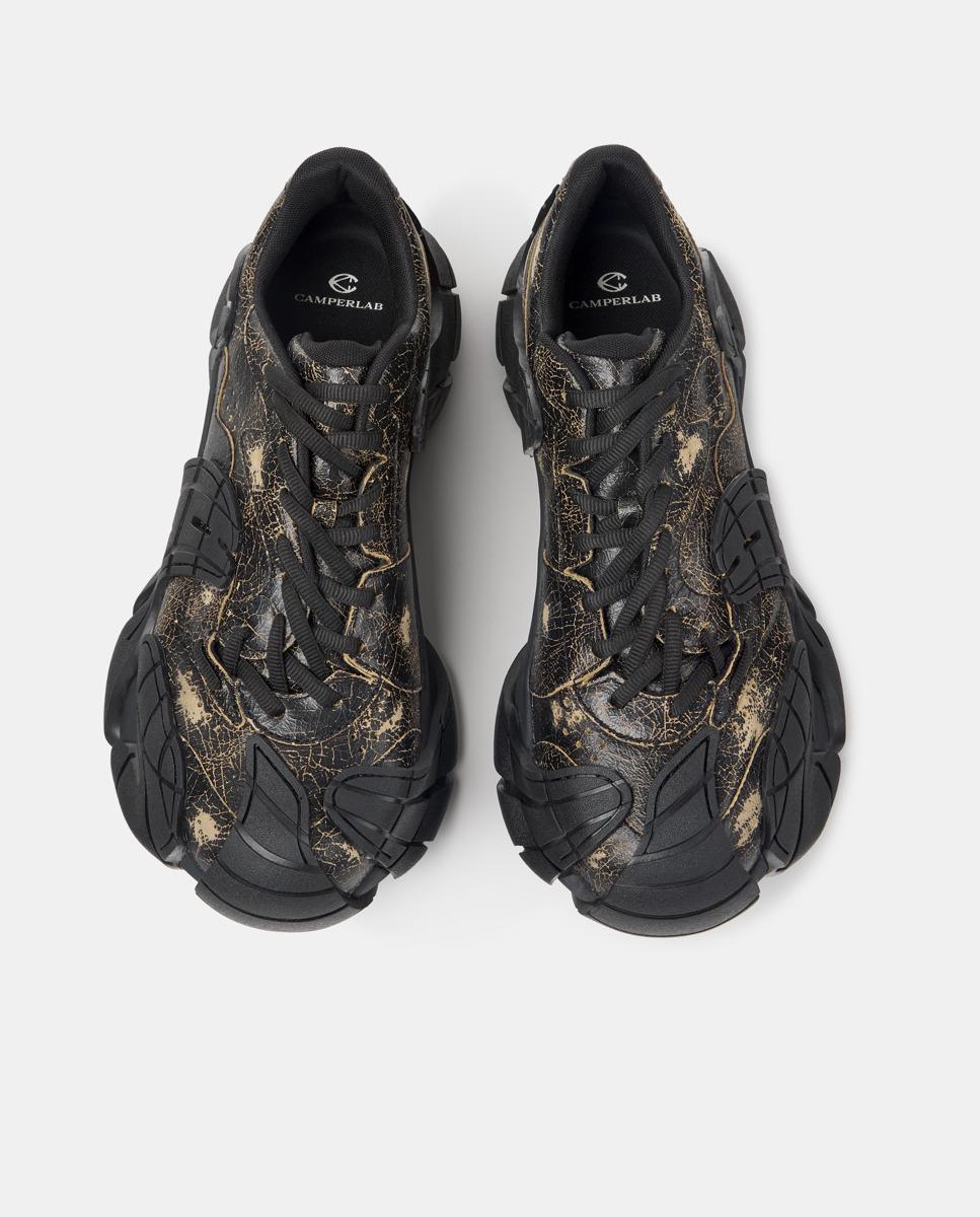 Sapatilhas Desportivas Tormenta de Pele Multicolor-3