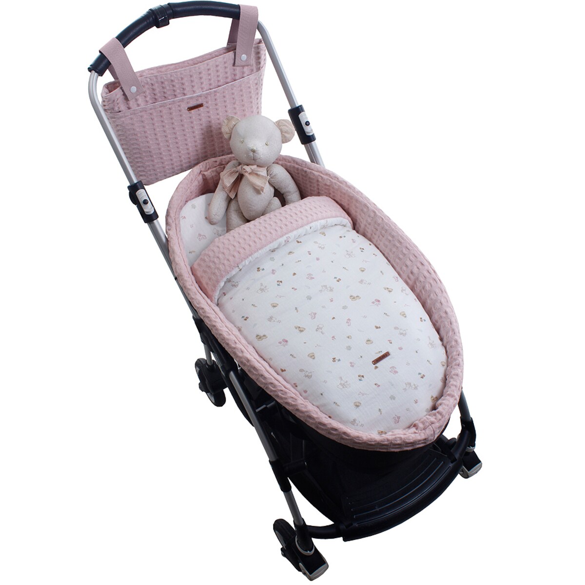 Saco de Capazo Uzturre Rosa Blush-1