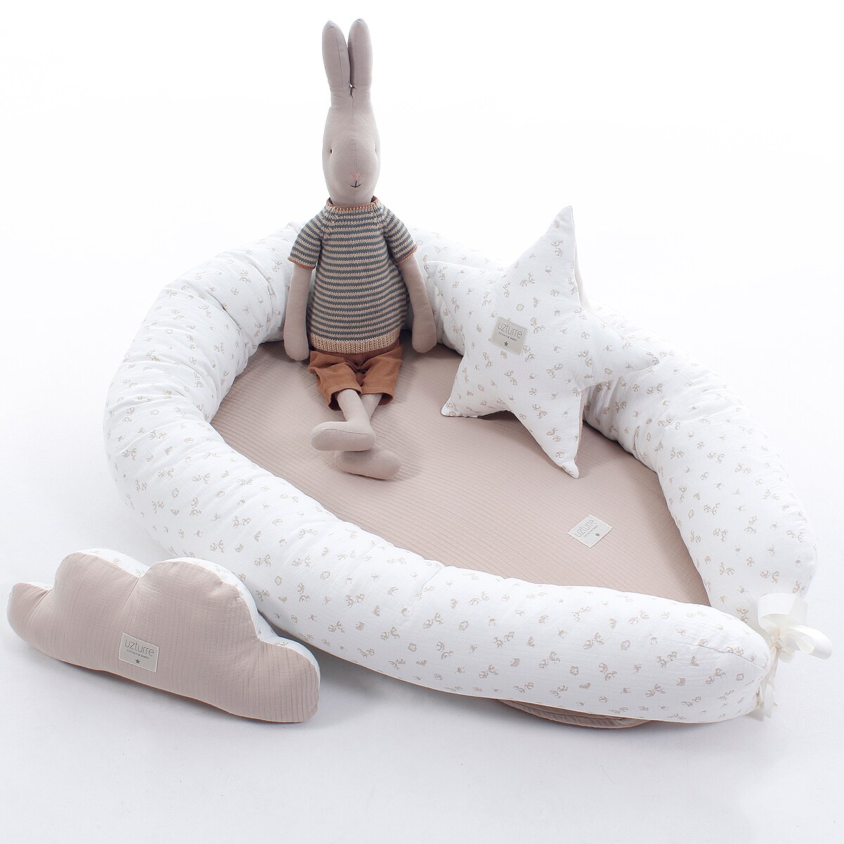 Ninho com Colchão Normal Uzturre Pedra Natural-1