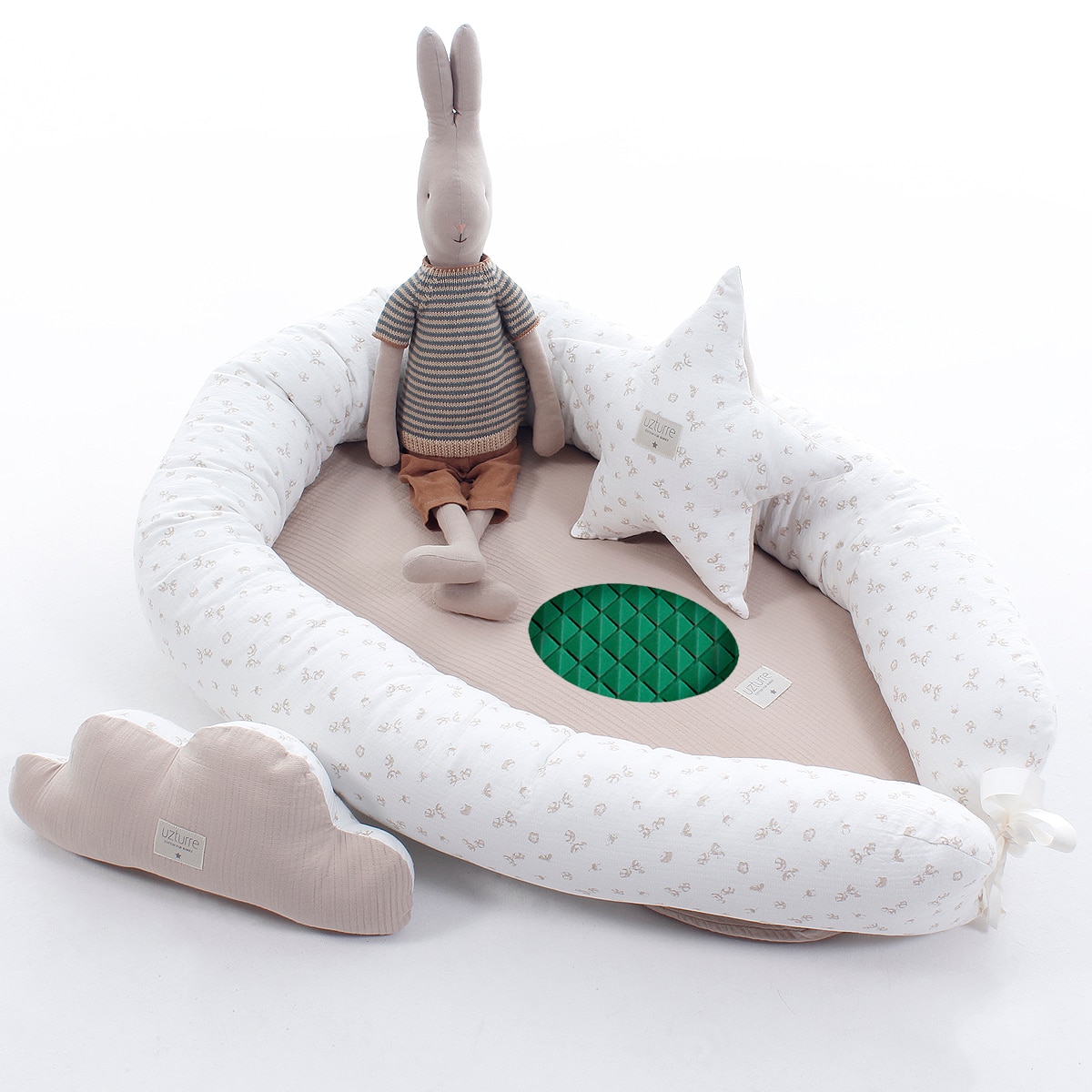 Imagem 0 de Ninho com Colchão Lemur Uzturre Flavi