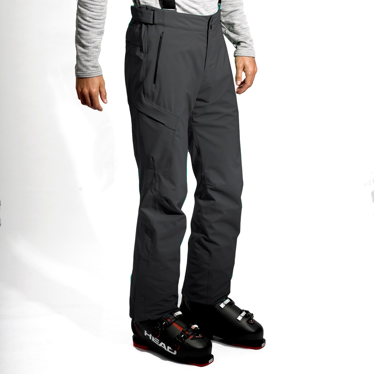 Calças de Esqui Power Dx Tsunami Preto-4