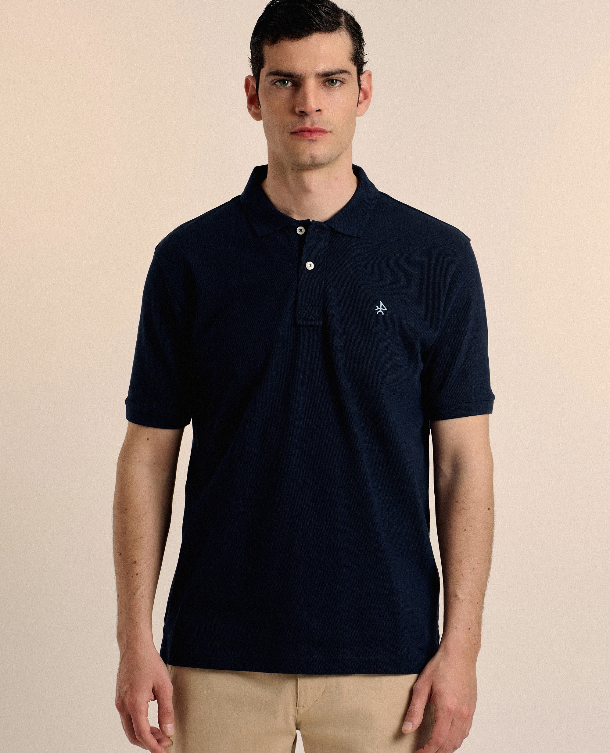 Imagem 0 de Polo de Piqué Corte Classic de Manga Curta