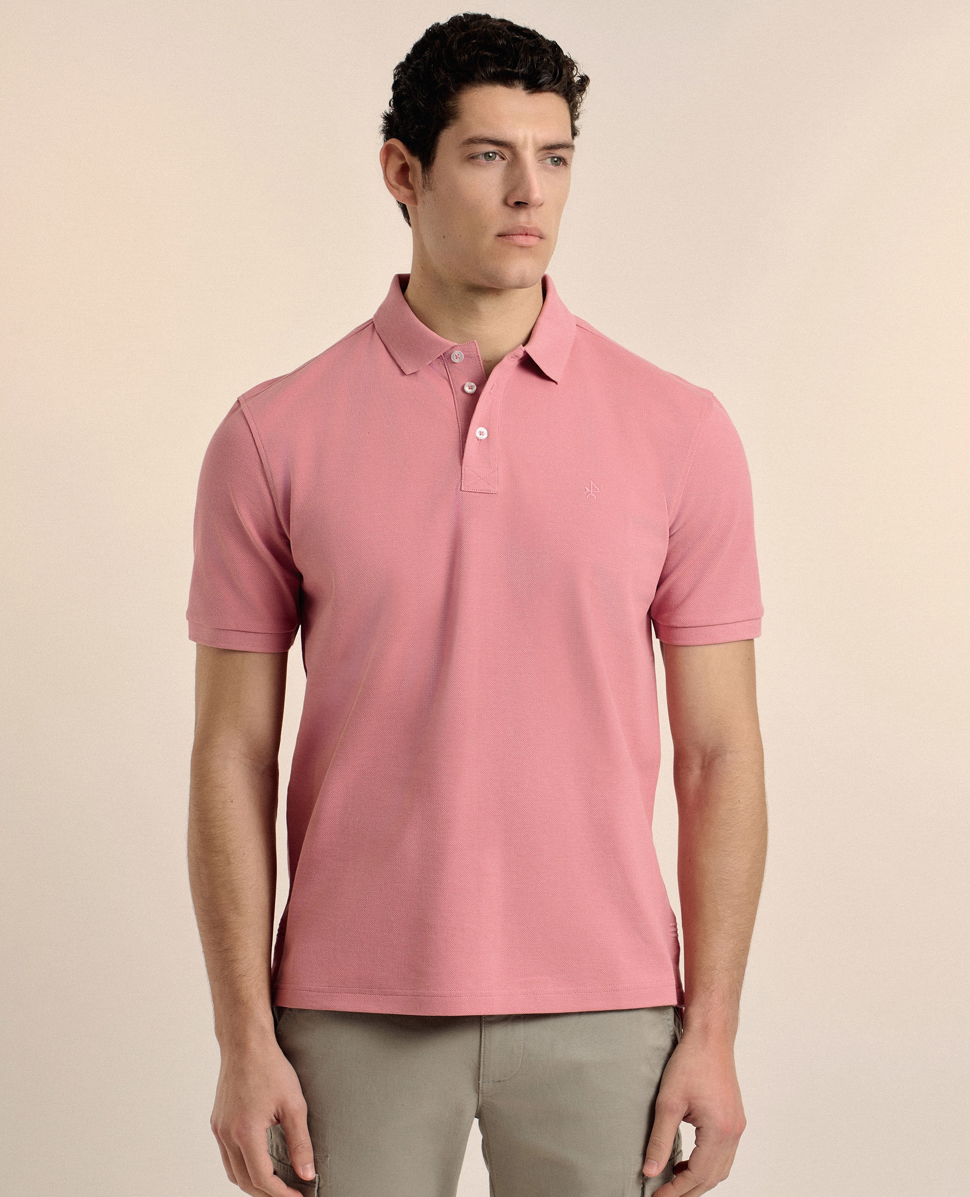 Imagem 0 de Polo de Piqué Corte Classic de Manga Curta