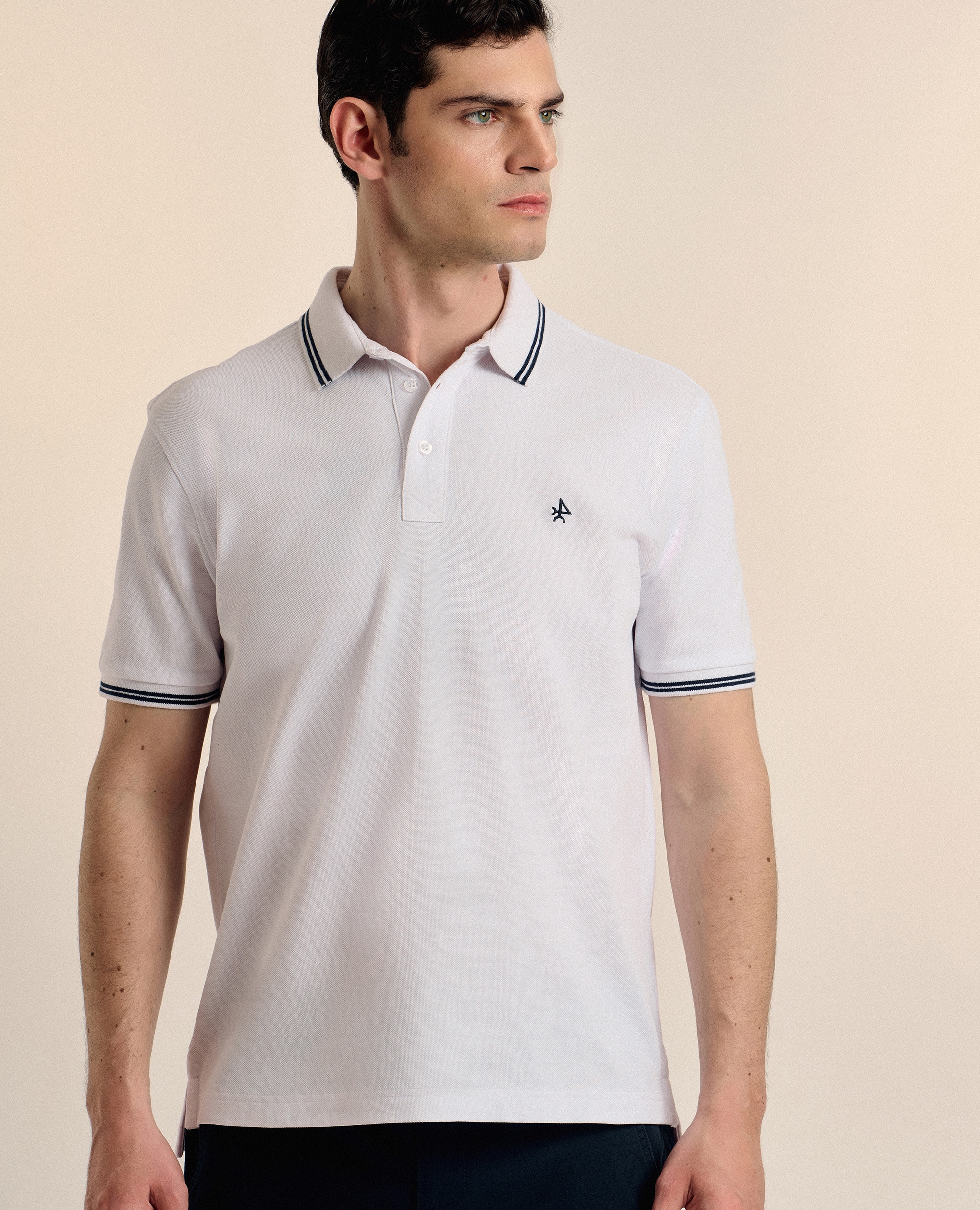 Imagem 0 de Polo de Piqué Corte Classic de Manga Curta