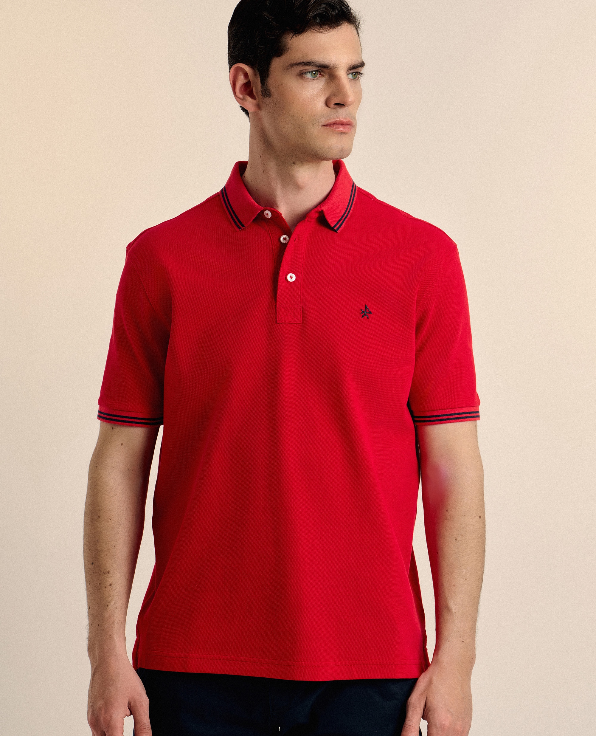 Imagem 0 de Polo de Piqué Corte Classic de Manga Curta