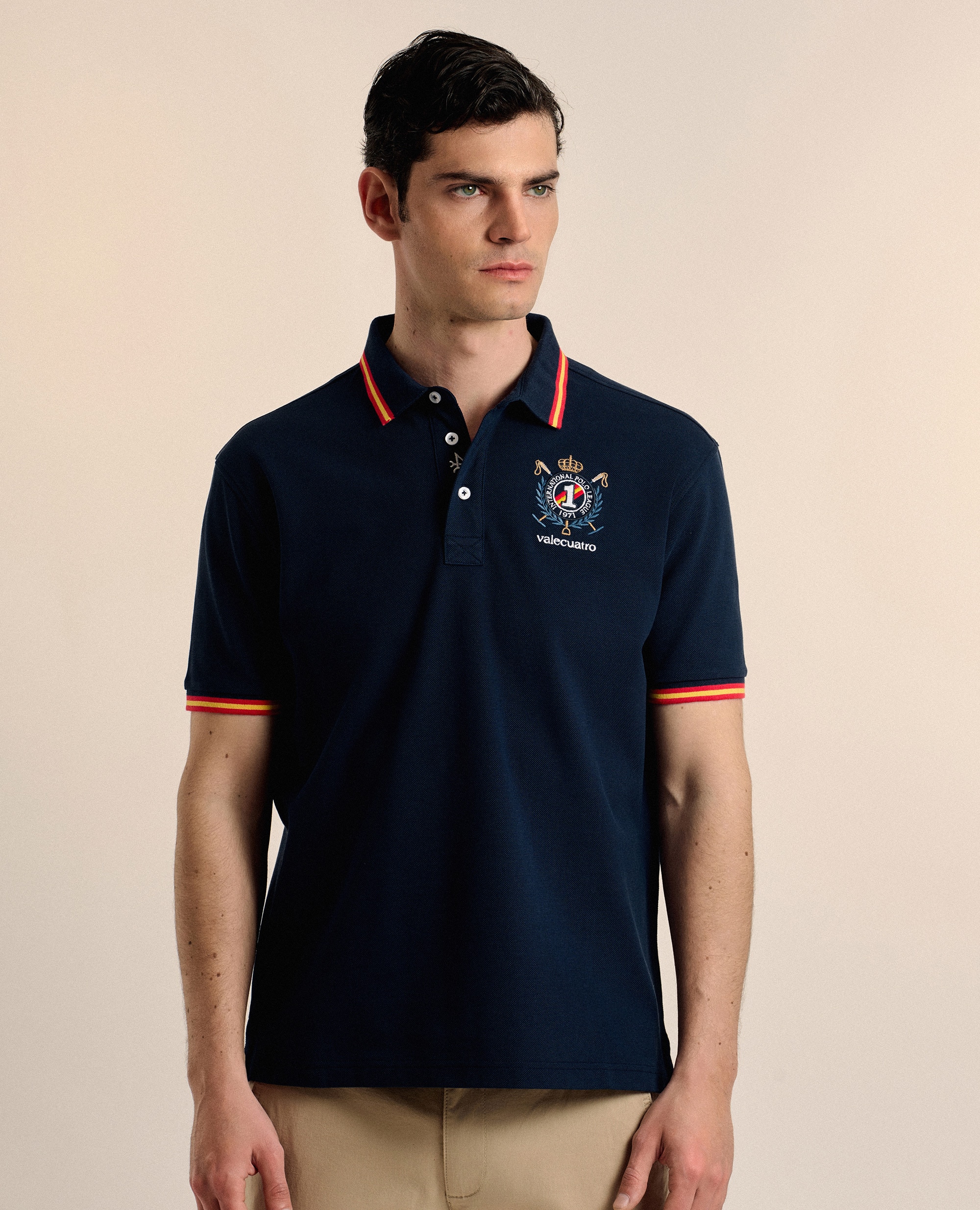 Imagem 0 de Polo de Piqué Corte Classic de Manga Curta