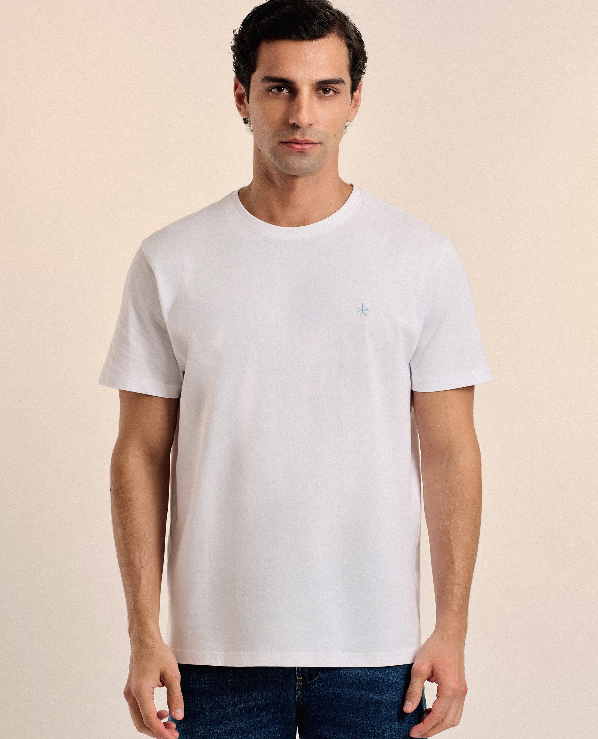 Imagem 0 de T-shirt Clássica de Manga Curta Lisa