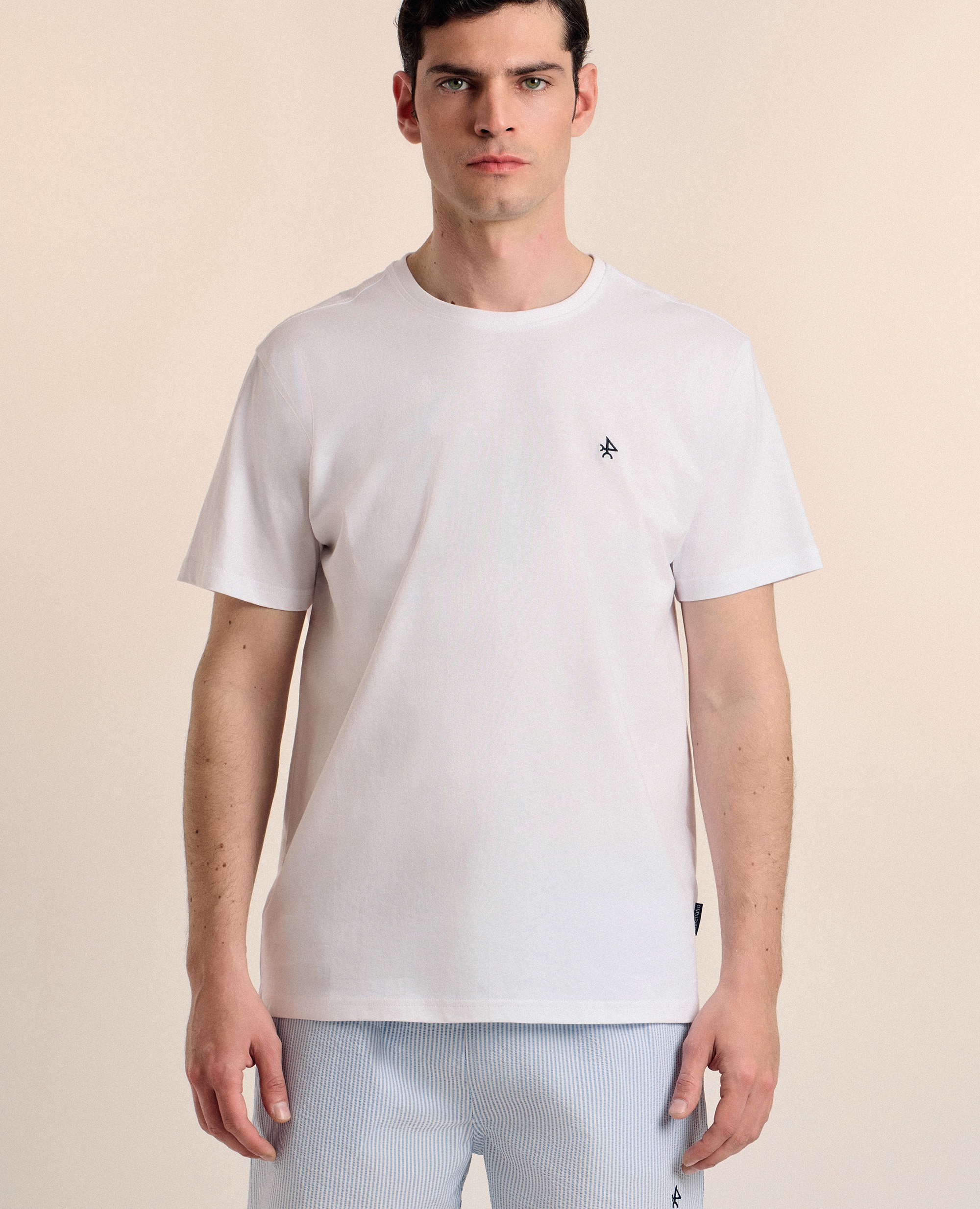 Imagem 0 de T-shirt Clássica de Manga Curta Lisa