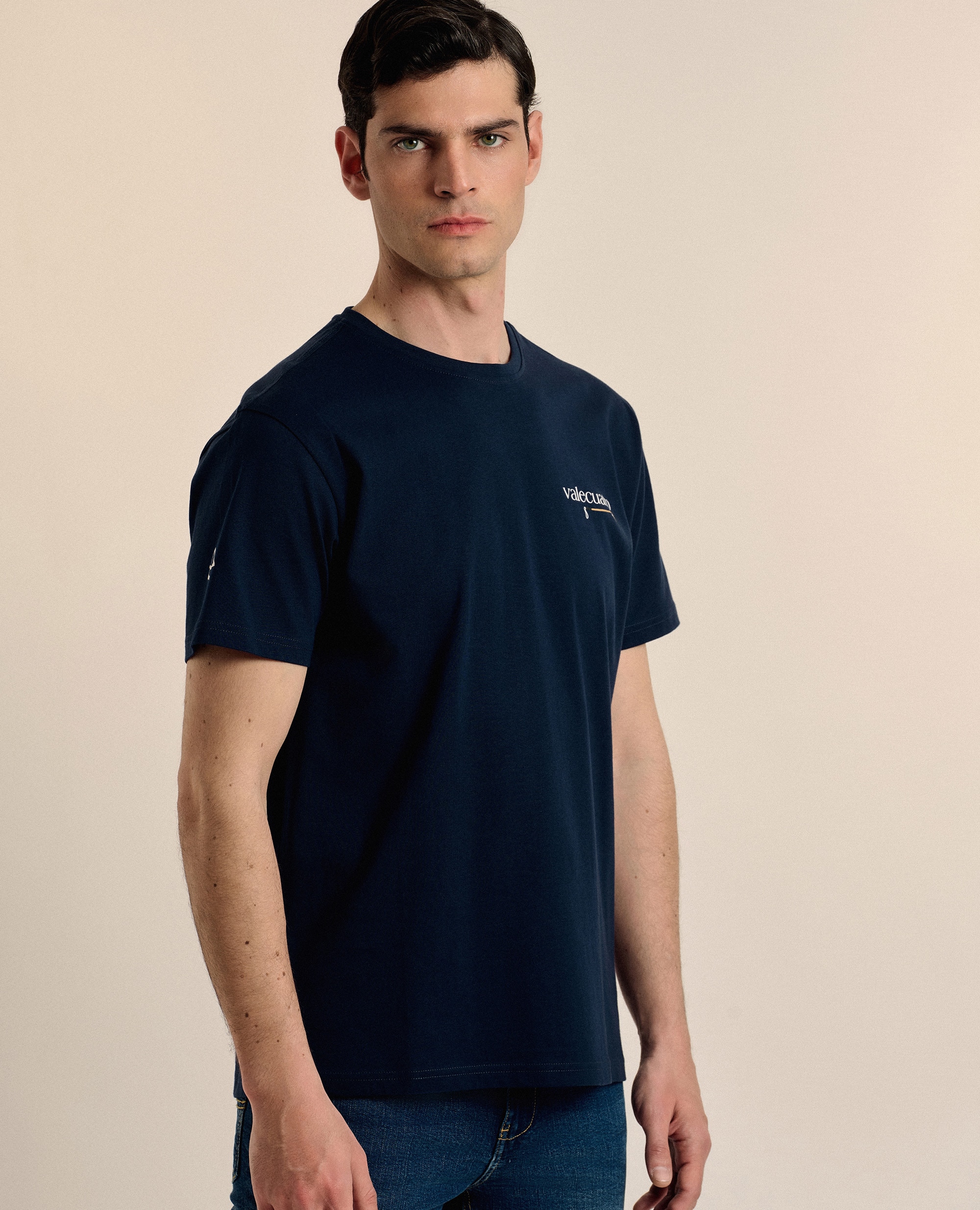 Imagem 0 de T-shirt Clássica de Manga Curta Estampada