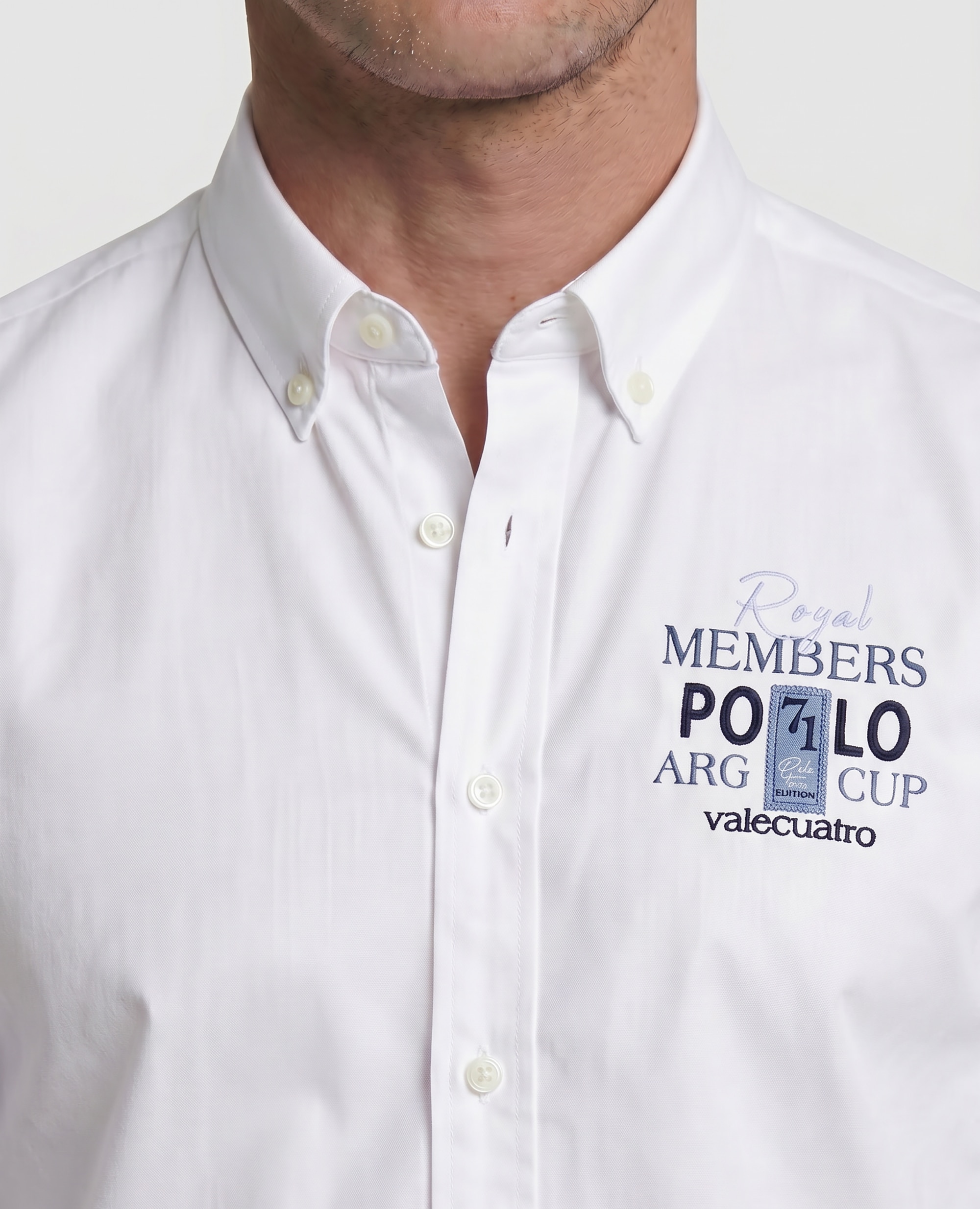 Camisa Popelina Corte Classic Multiestampado Branco-3