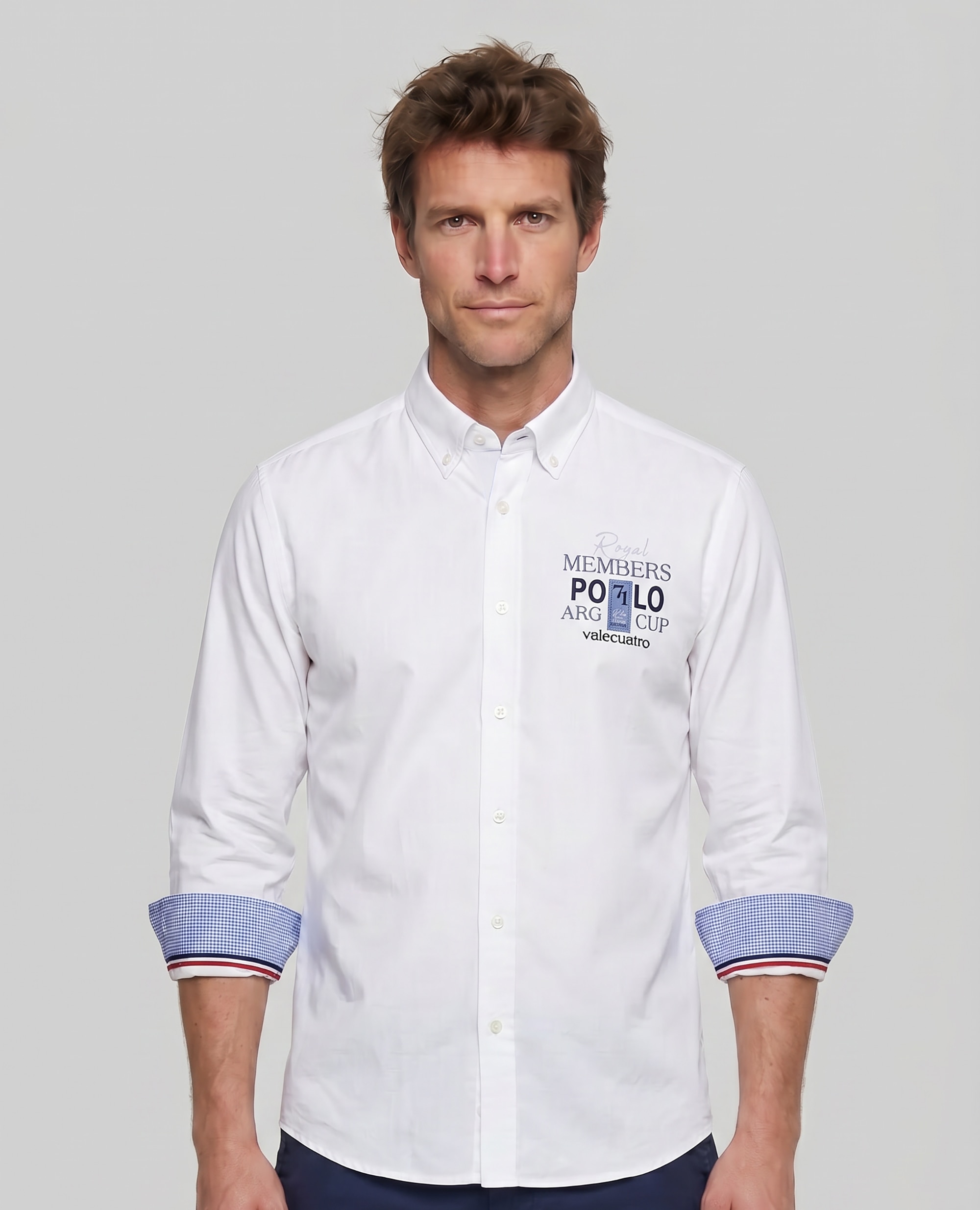 Imagem 0 de Camisa Popelina Corte Classic Multiestampado