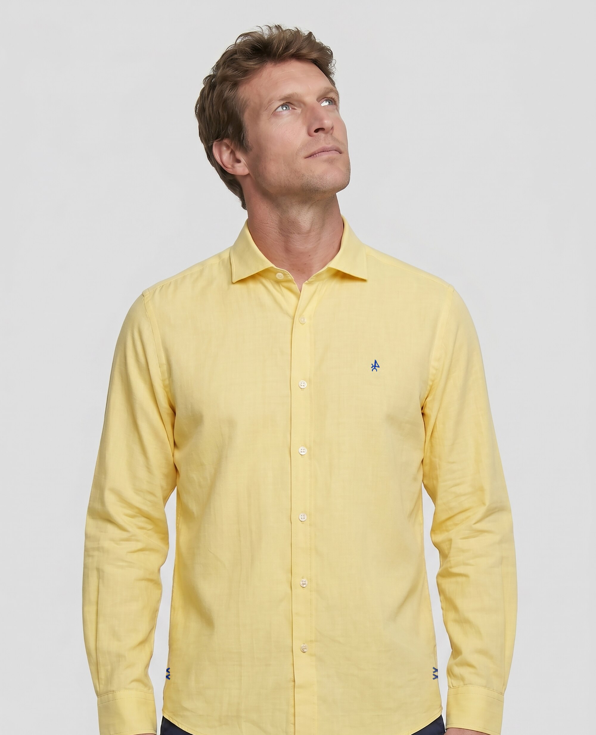 Imagem 0 de Camisa de Linho Corte Classic Lisa