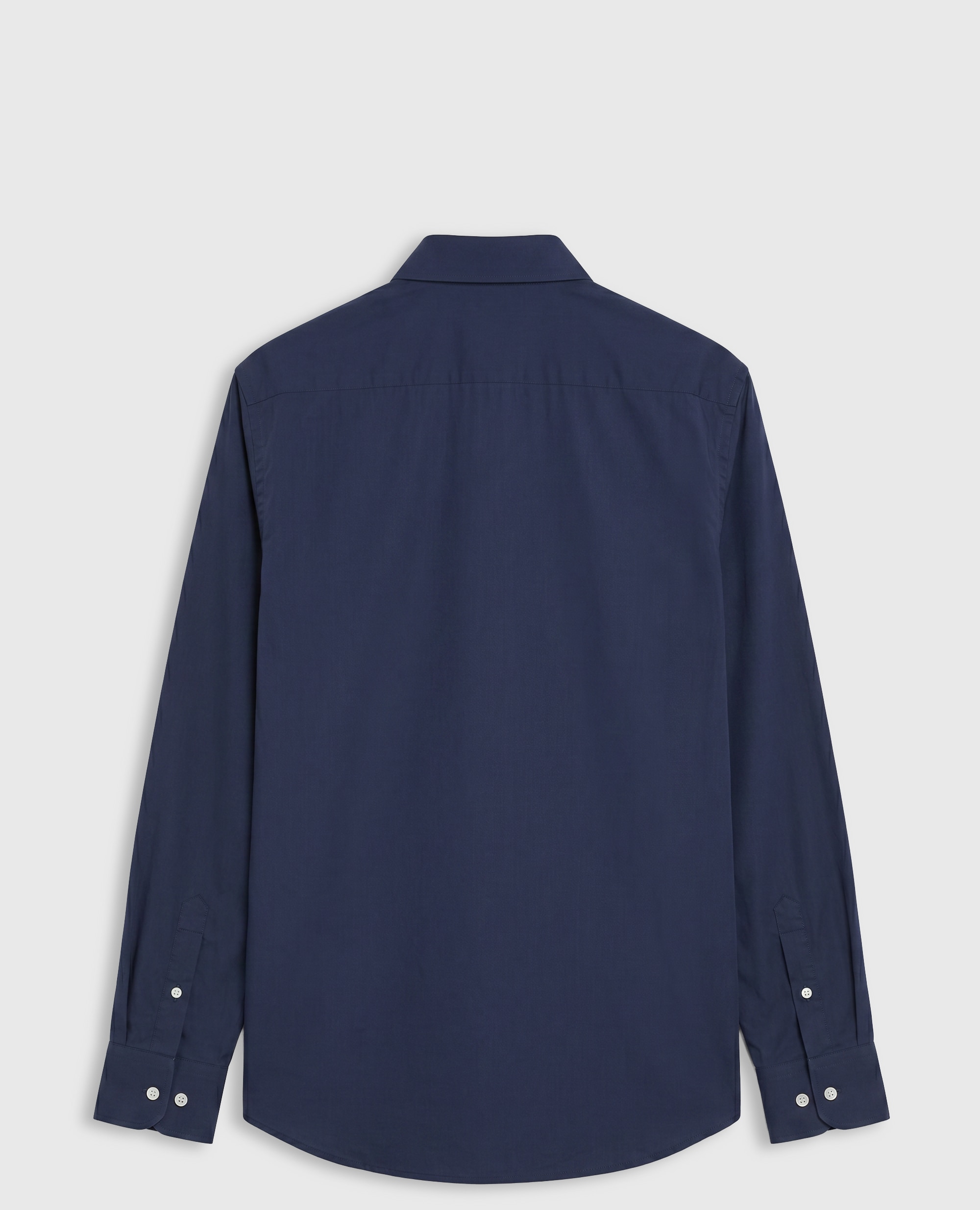 Camisa Popelina Corte Classic Multiestampado Azul-marinho-6