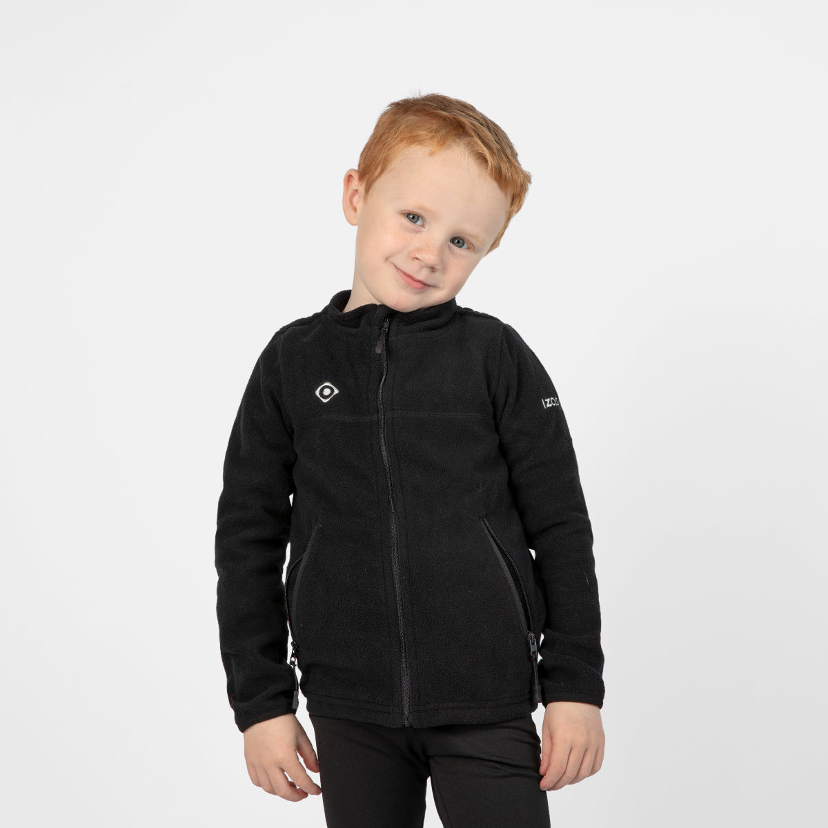Forro Polar Infantil Padru K Izas Preto-3