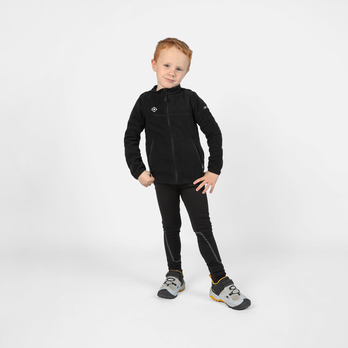 Forro Polar Infantil Padru K Izas Preto-4